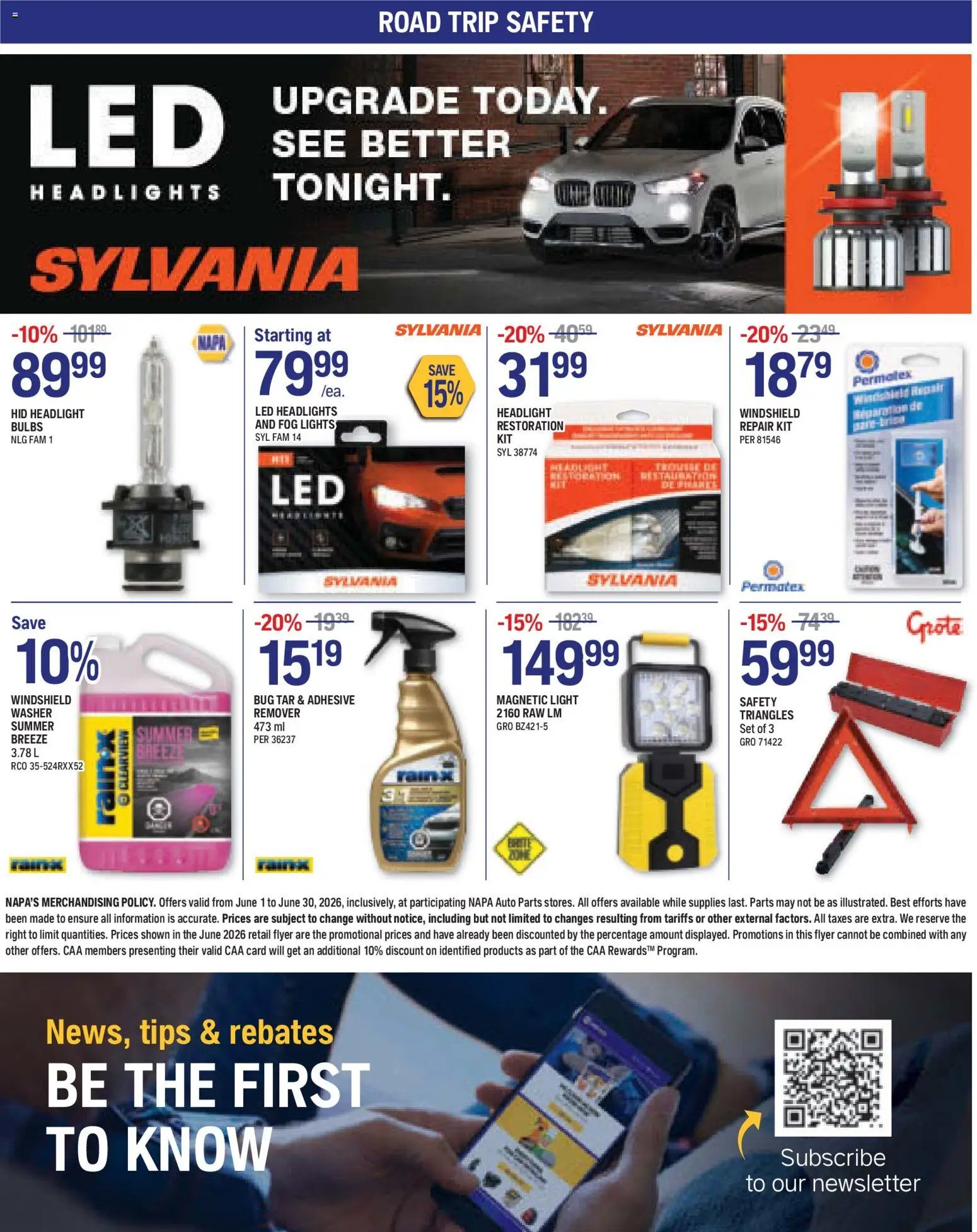 NAPA Auto Parts flyer from 01.06.2026 NAPA Auto Parts weekly flyer