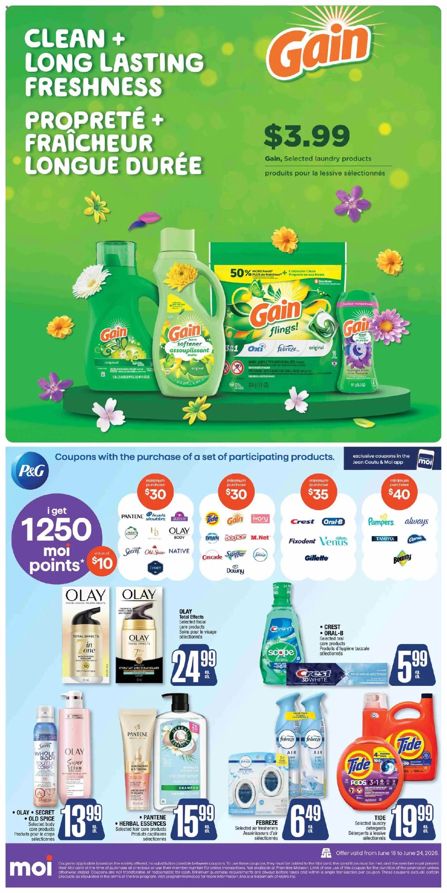 Jean Coutu flyer from 18.06.2026 Jean Coutu weekly flyer
