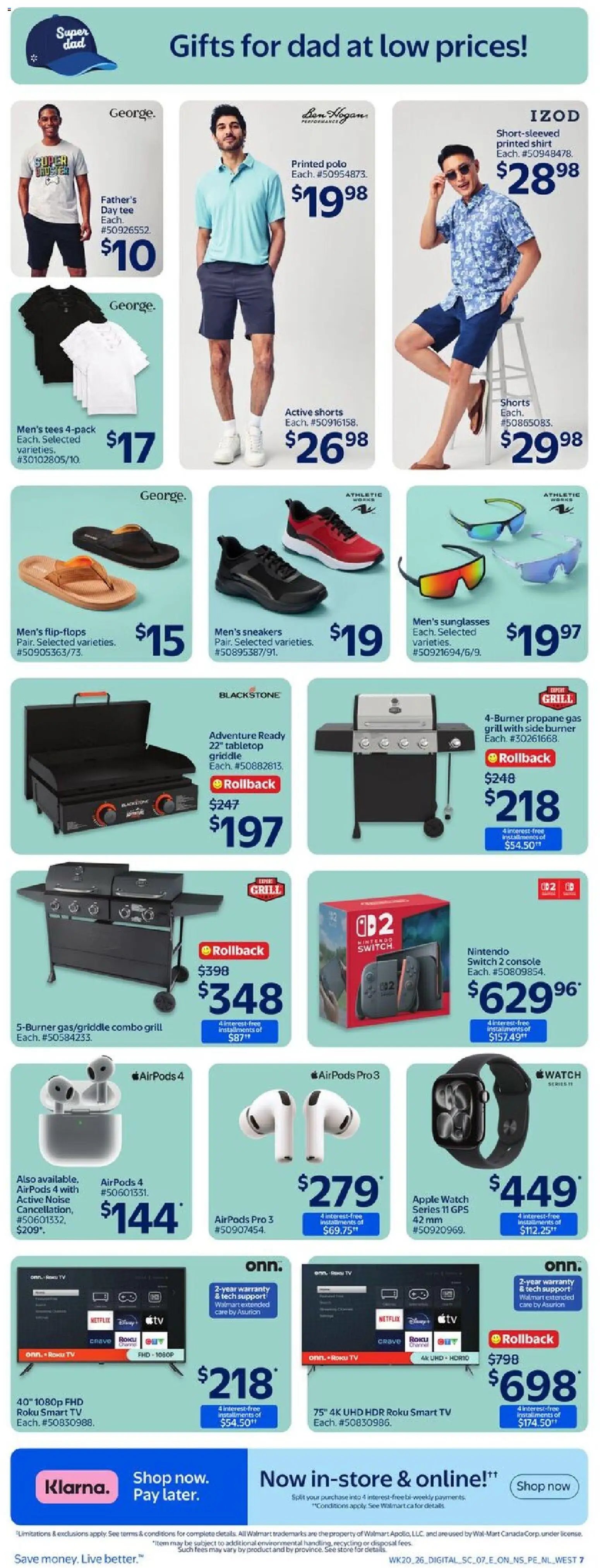 Walmart flyer from 11.06.2026 Walmart weekly flyer