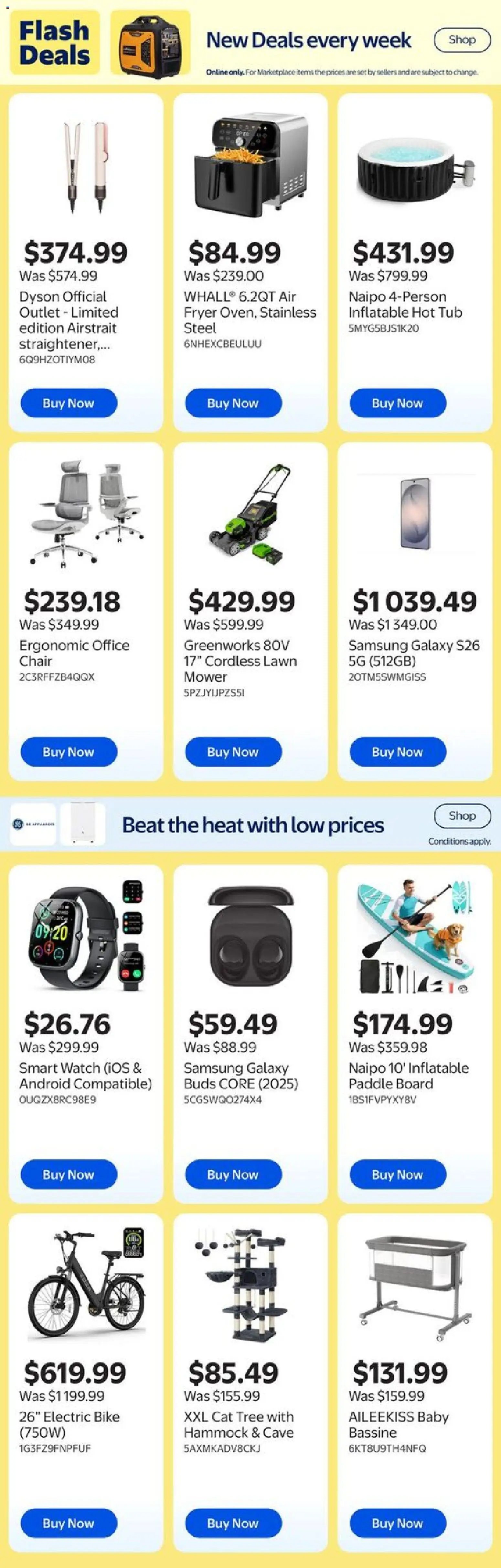 Walmart flyer from 11.06.2026 Walmart weekly flyer
