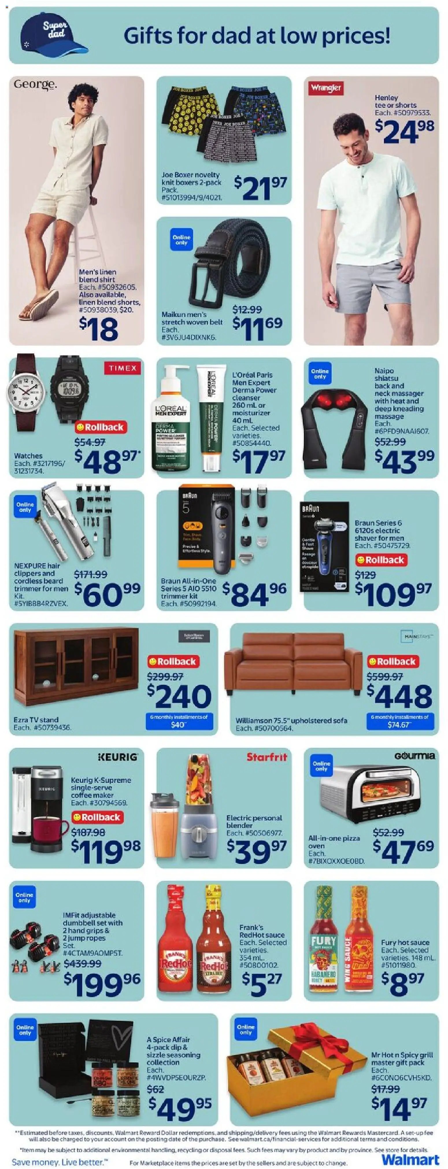 Walmart flyer from 11.06.2026 Walmart weekly flyer