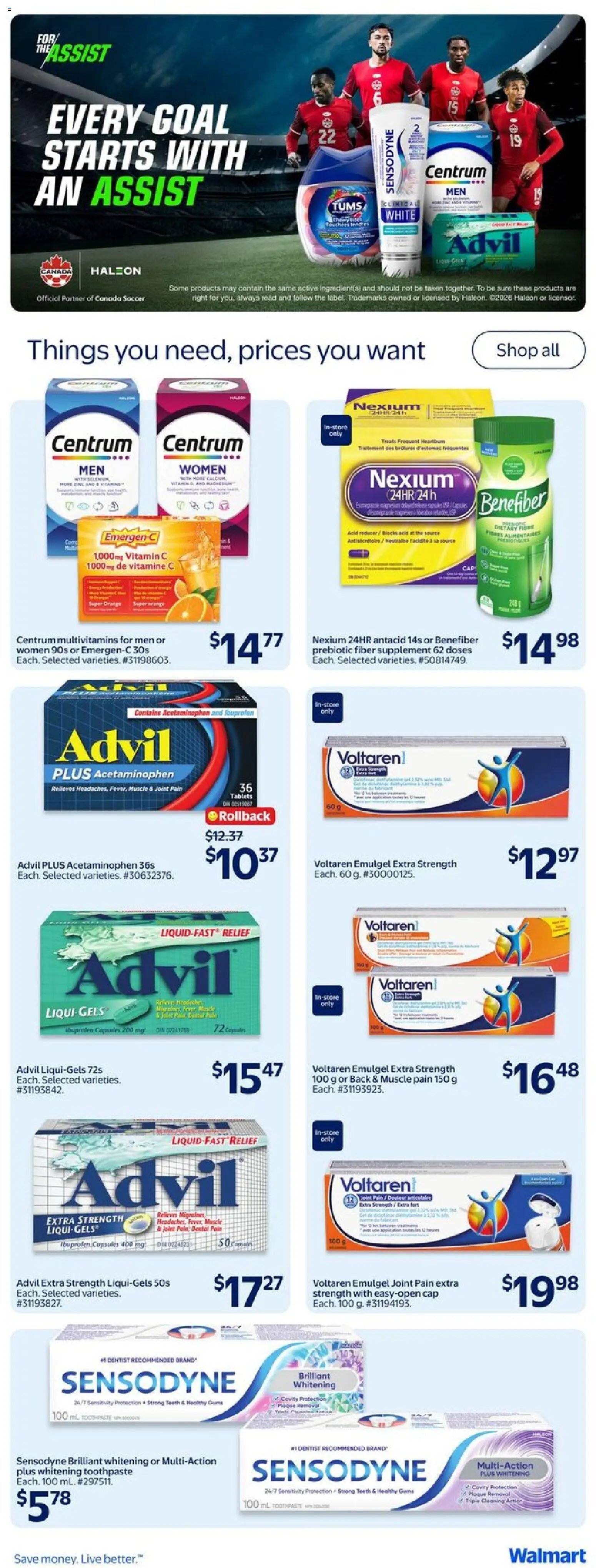 Walmart flyer from 11.06.2026 Walmart weekly flyer