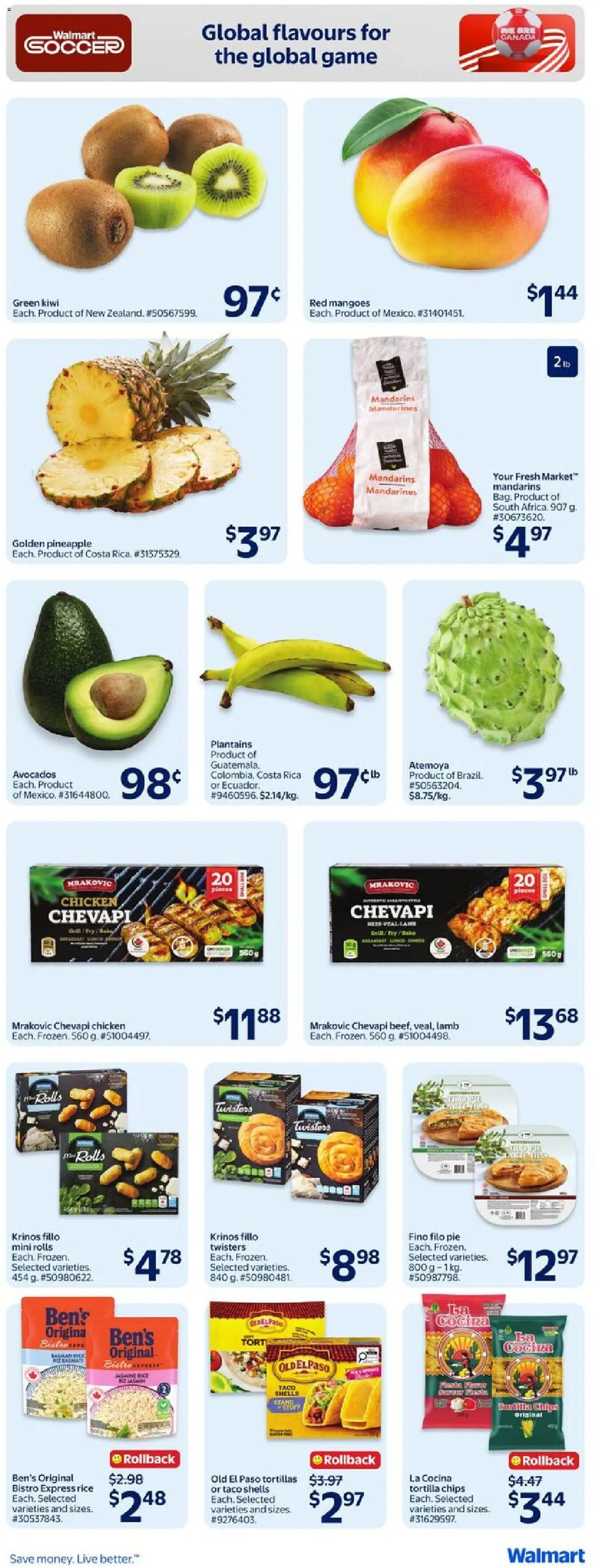 Walmart flyer from 11.06.2026 Walmart weekly flyer