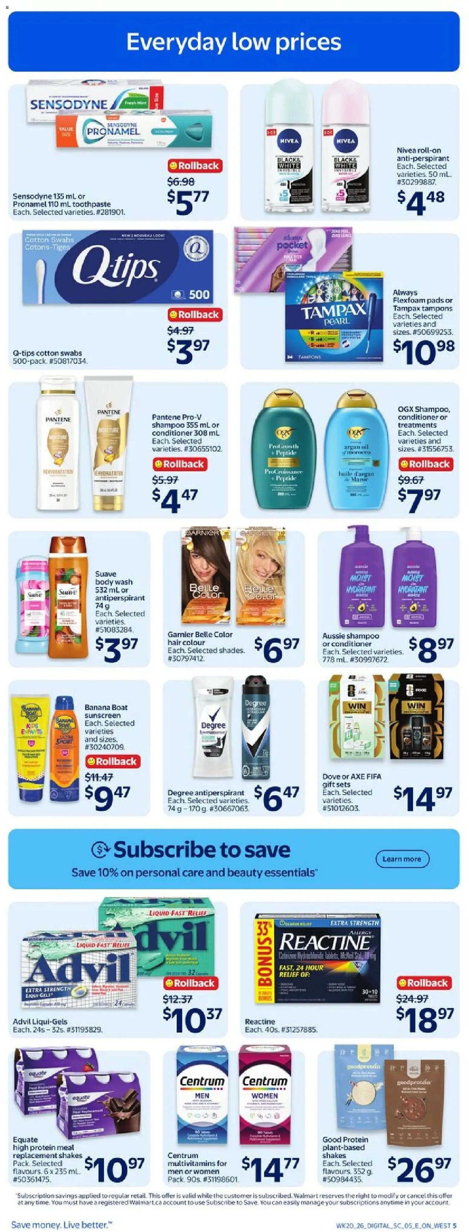 Walmart flyer from 11.06.2026 Walmart weekly flyer