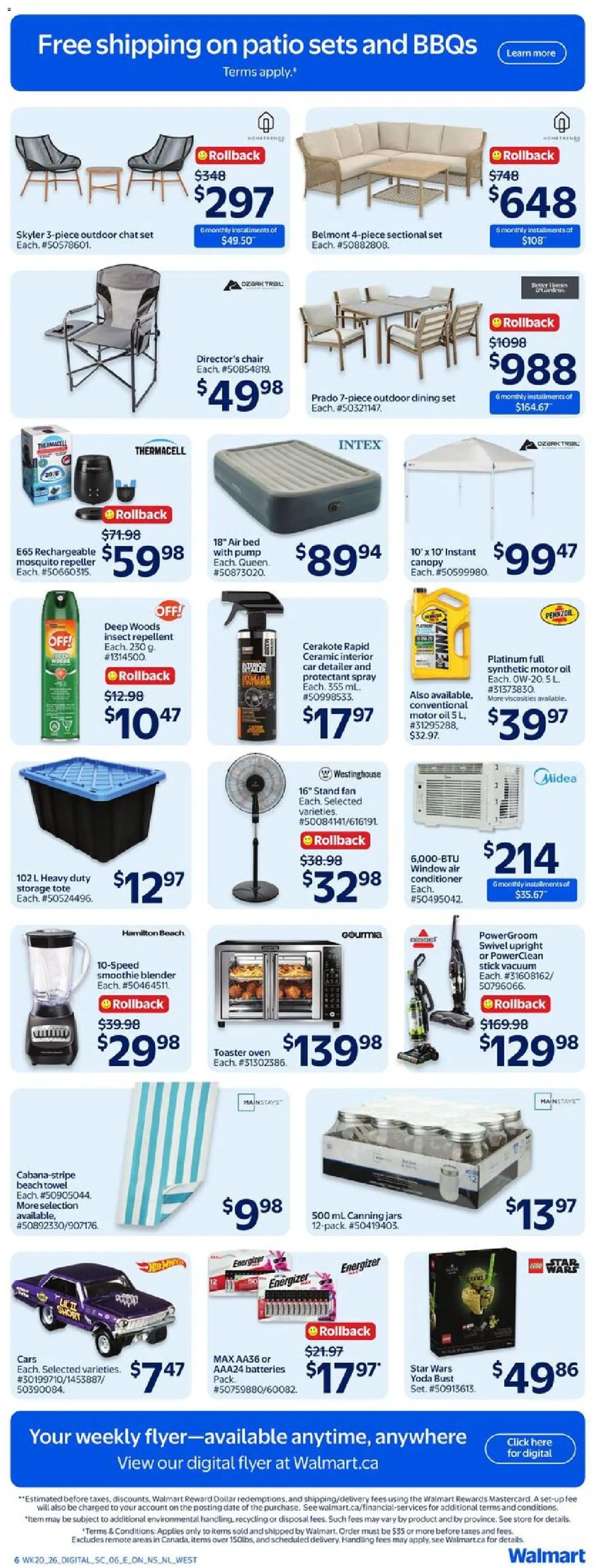 Walmart flyer from 11.06.2026 Walmart weekly flyer