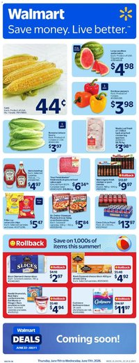 Walmart flyer from 11.06.2026 Walmart weekly flyer
