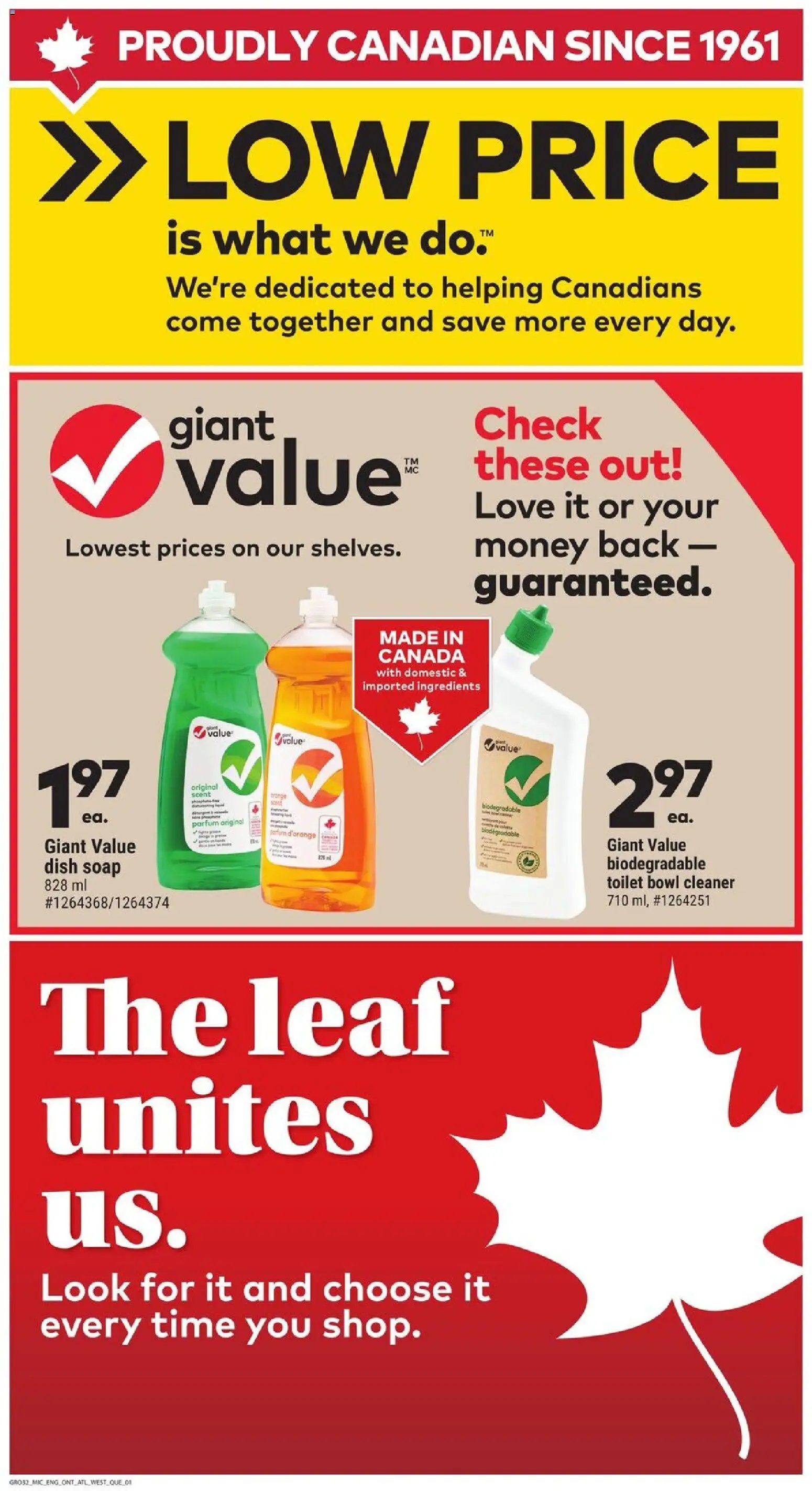 Giant Tiger flyer from 11.03.2026 Weekly Flyer