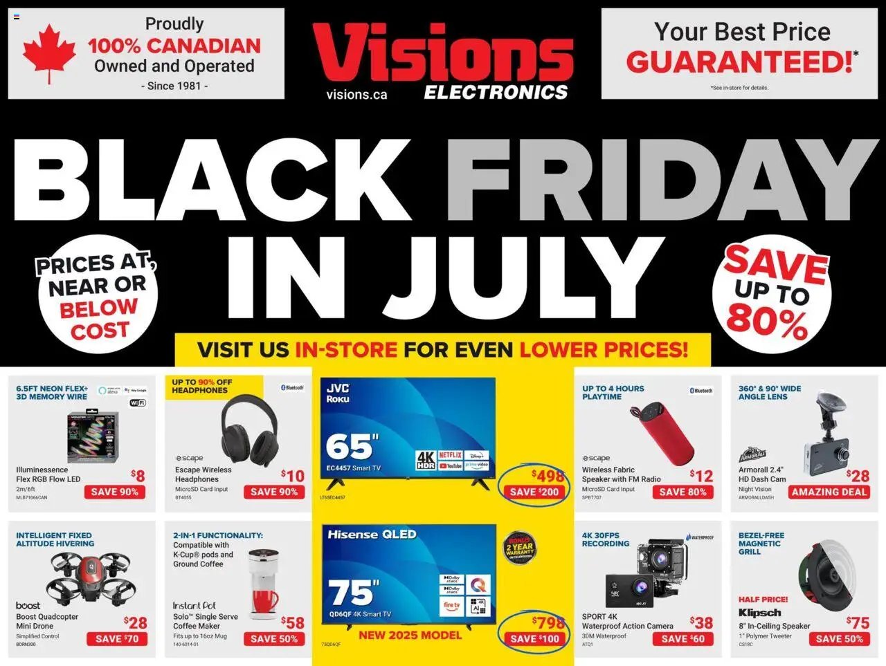 Visions flyer from 25.07.2025 Weekly flyer / circulaire