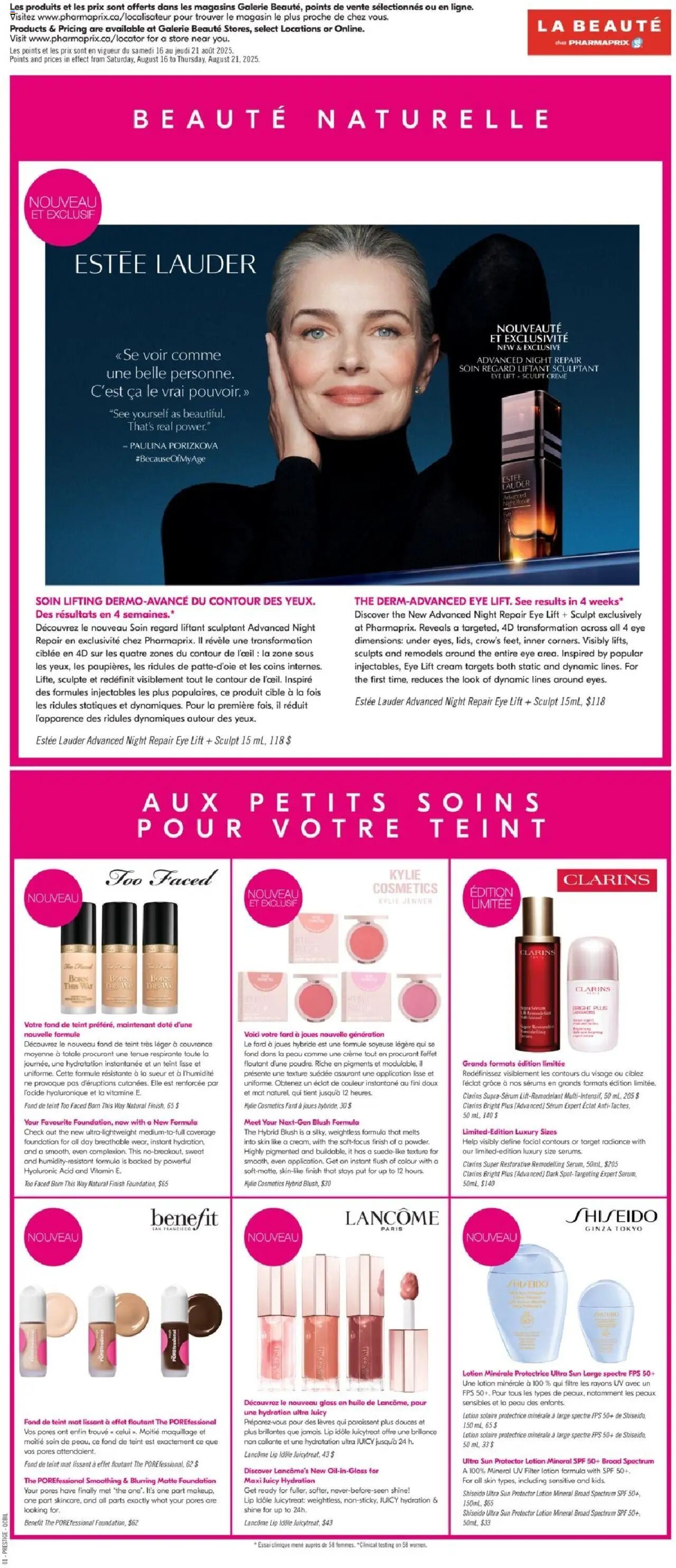 Pharmaprix flyer from 16.08.2025 Weekly flyer / circulaire