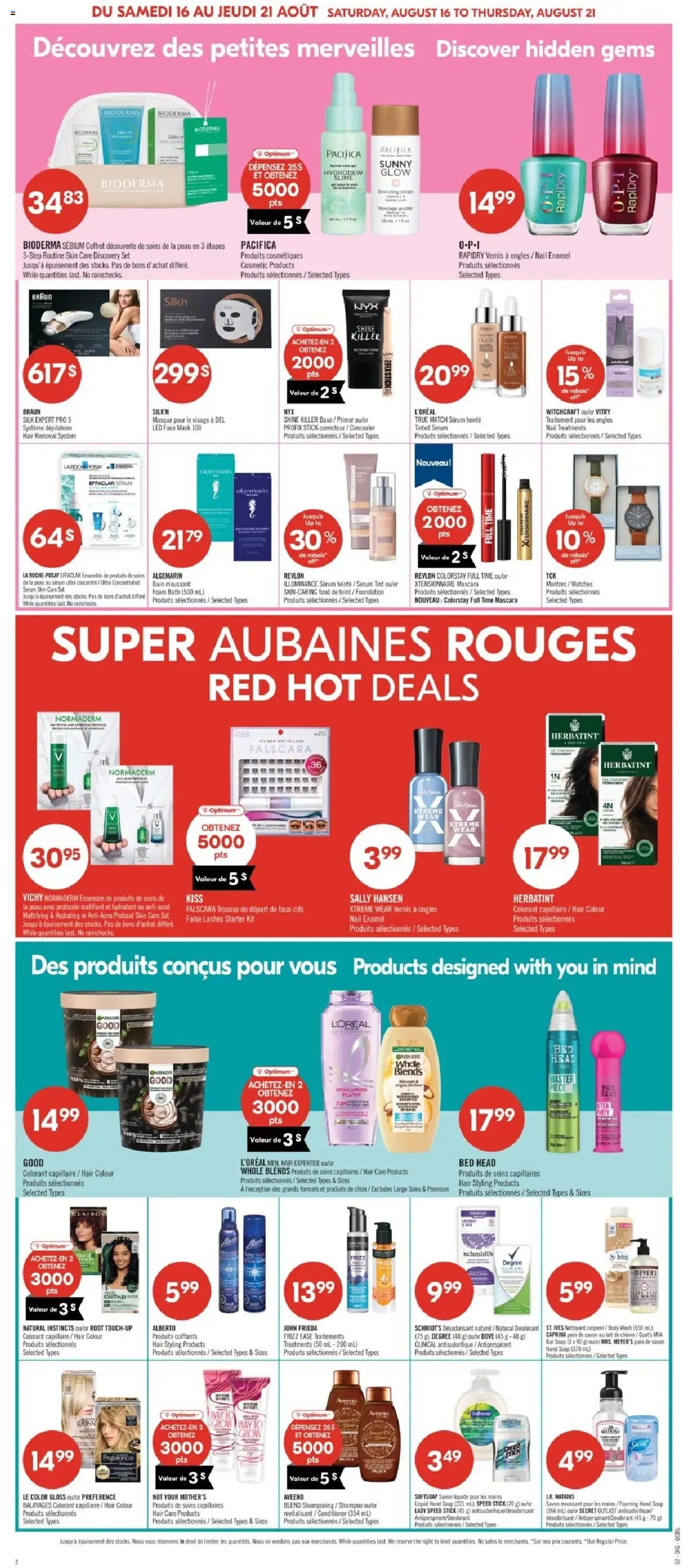 Pharmaprix flyer from 16.08.2025 Weekly flyer / circulaire