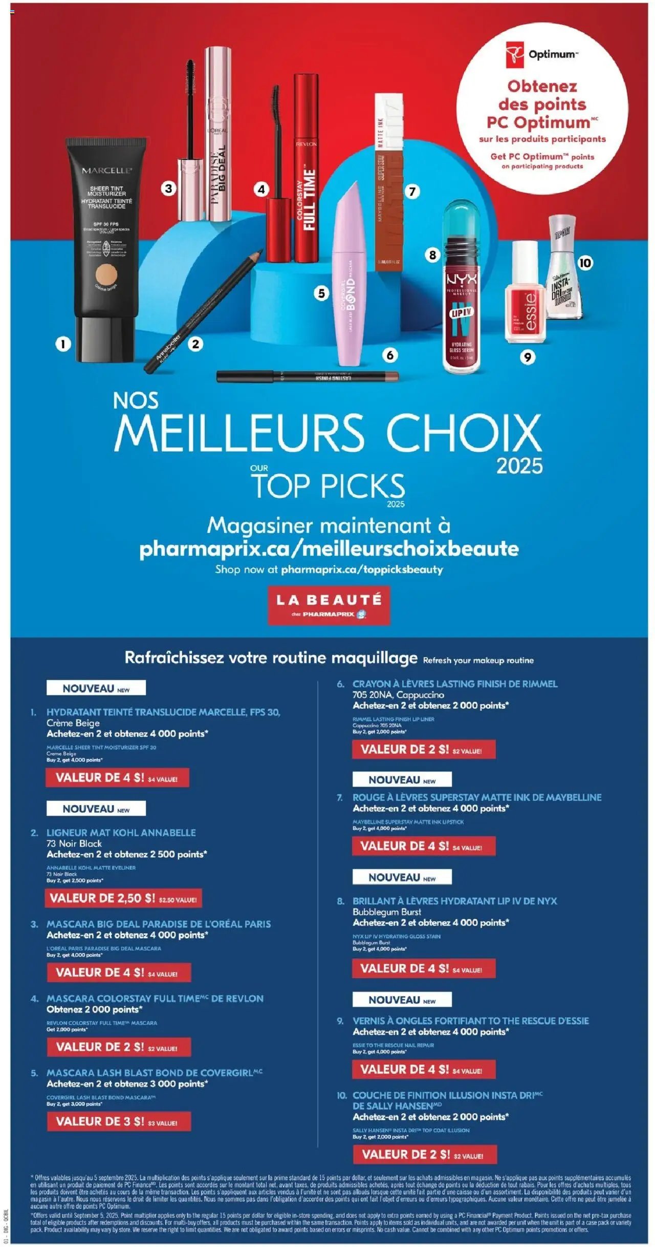 Pharmaprix flyer from 16.08.2025 Weekly flyer / circulaire