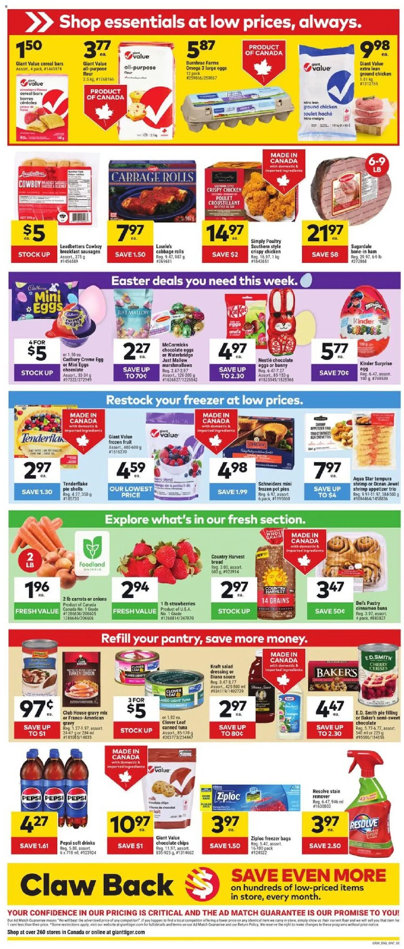 Giant Tiger flyer from 25.03.2026 Weekly Flyer (2026-03-25 - 2026-03-31) | 2