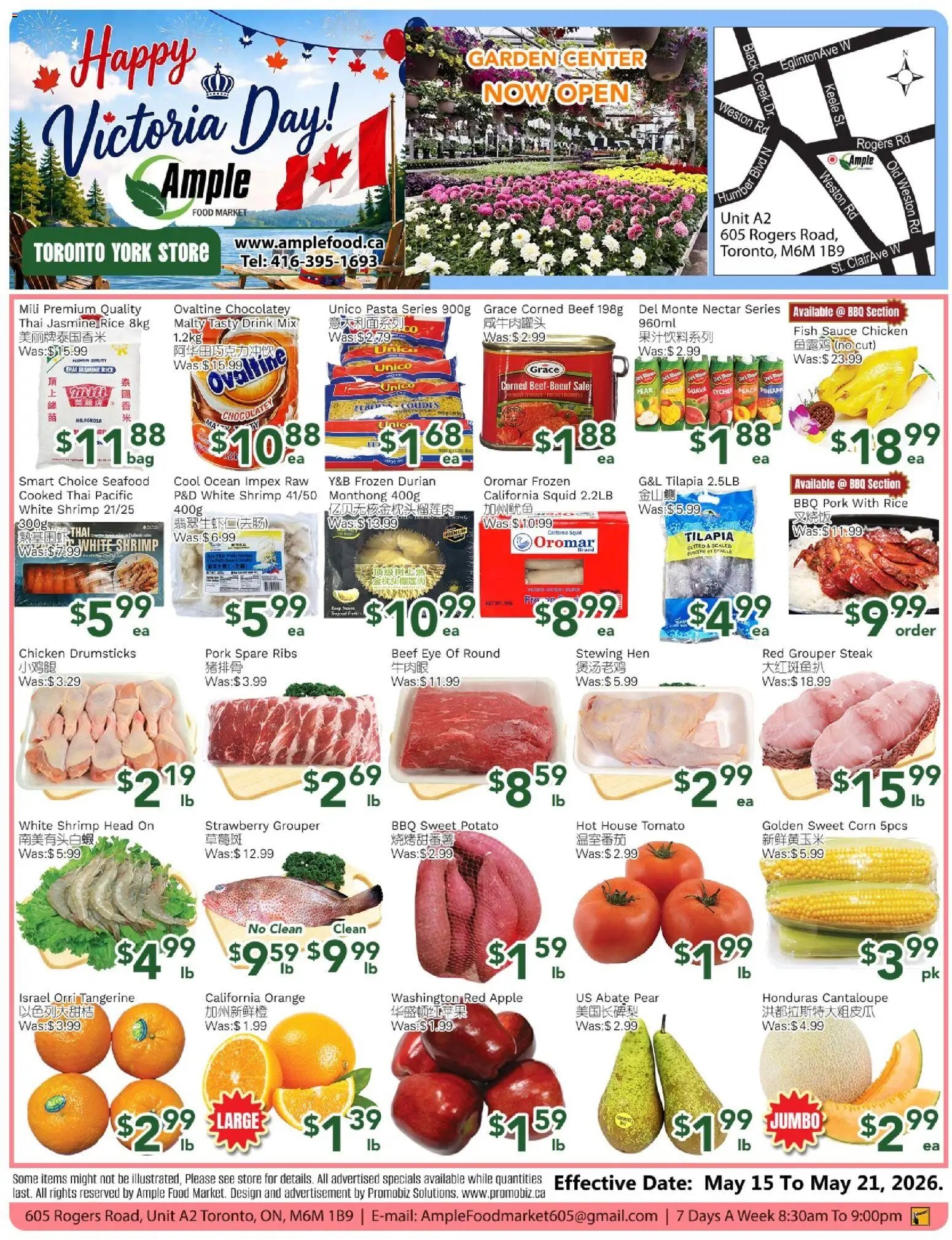 Ample Food Market flyer from 15.05.2026 Ample Food Market weekly flyer Toronto York