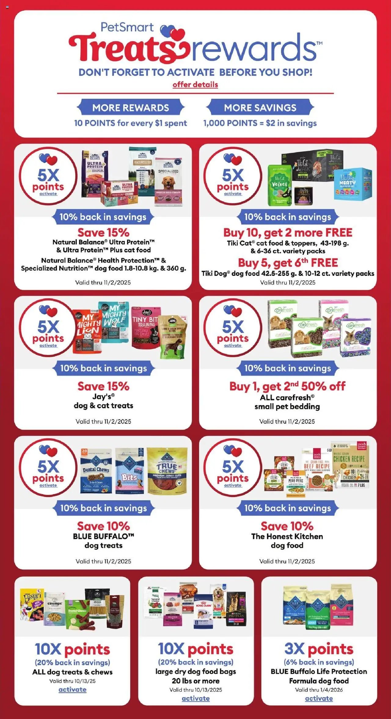 Petsmart flyer from 06.10.2025 Monthly Flyer