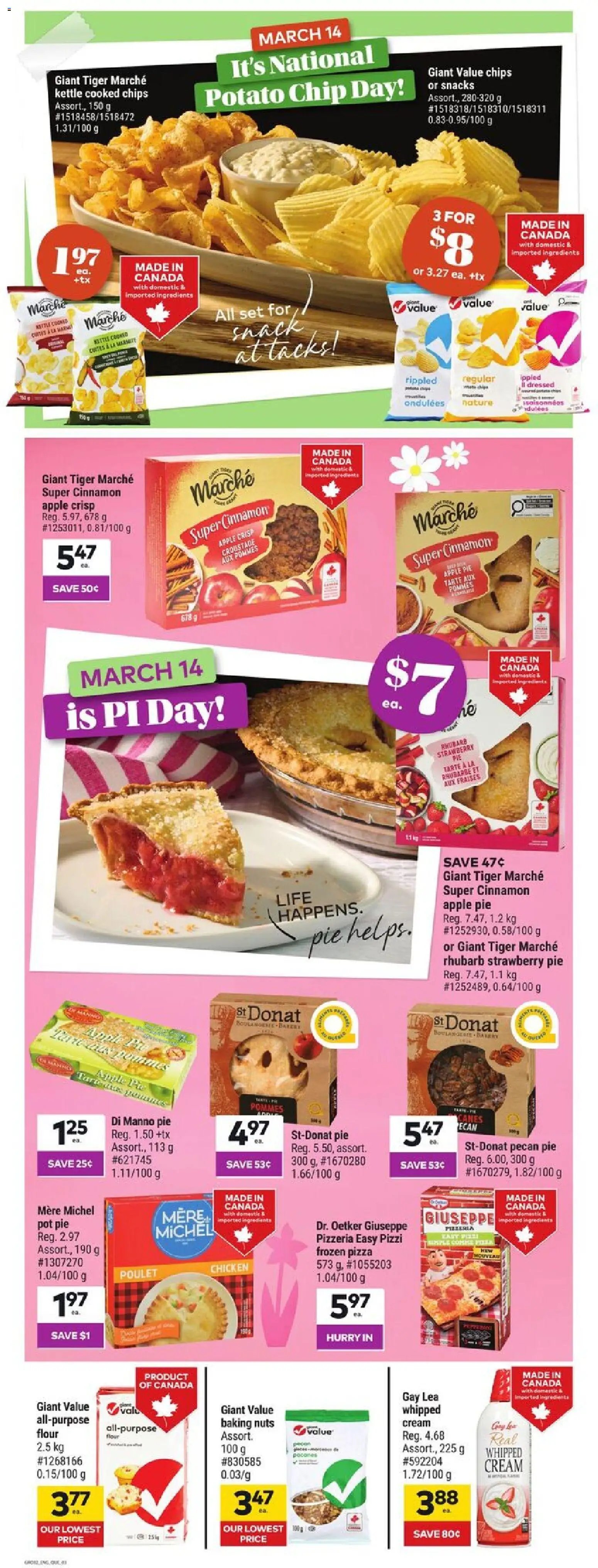 Giant Tiger flyer from 11.03.2026 Weekly Flyer