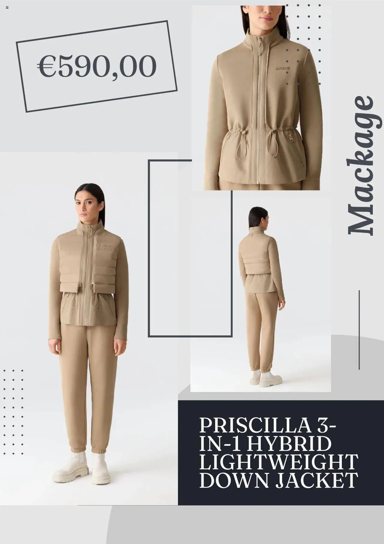 Mackage flyer from 11.08.2025 Flyer / circulaire