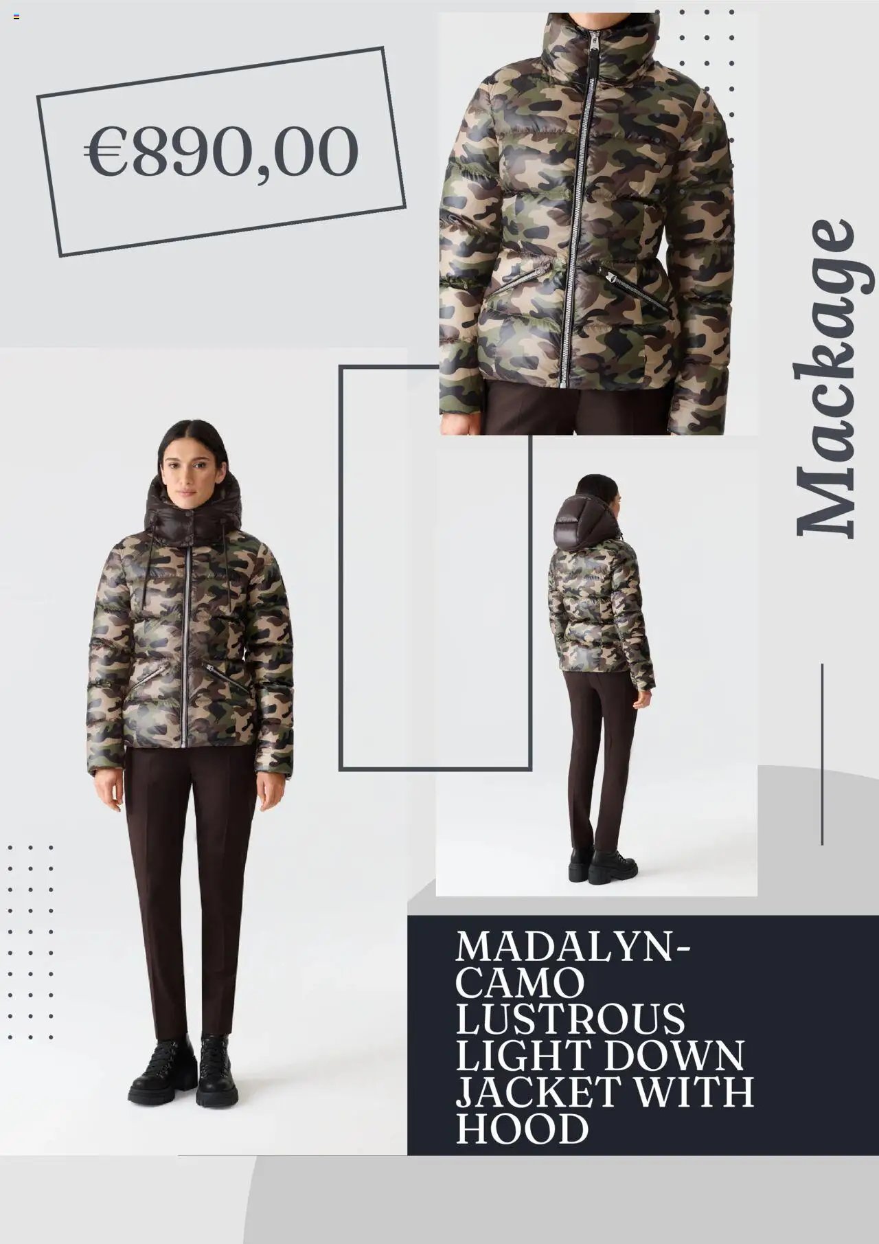 Mackage flyer from 11.08.2025 Flyer / circulaire