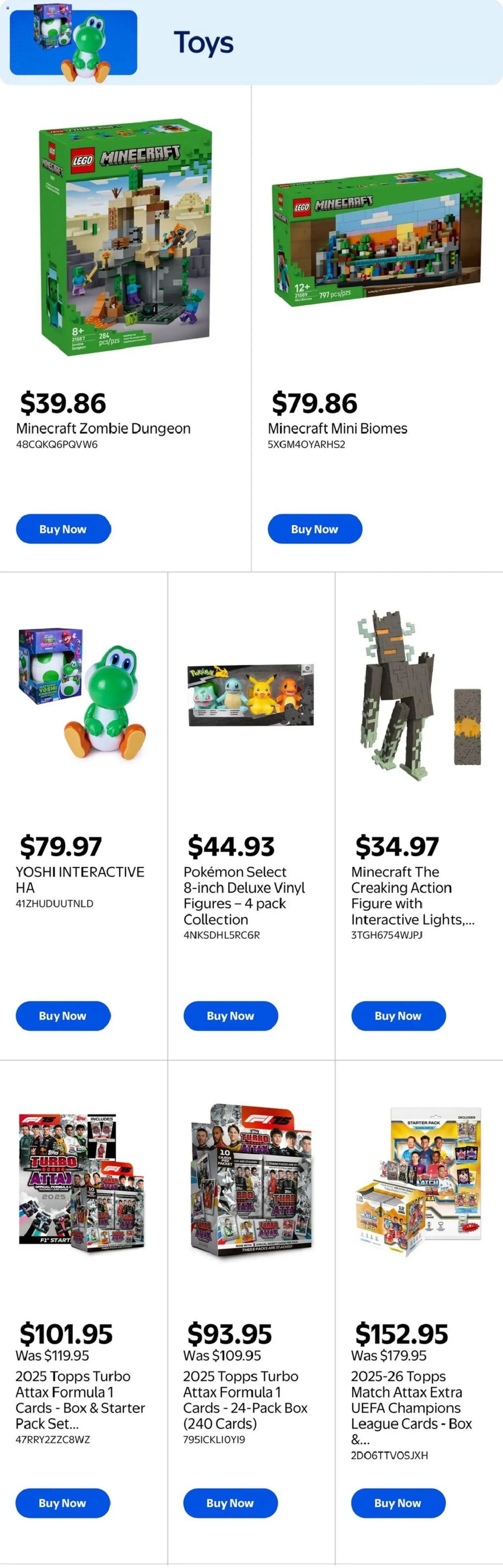 Walmart flyer from 11.06.2026 Walmart flyer - Gaming & entertainment guide