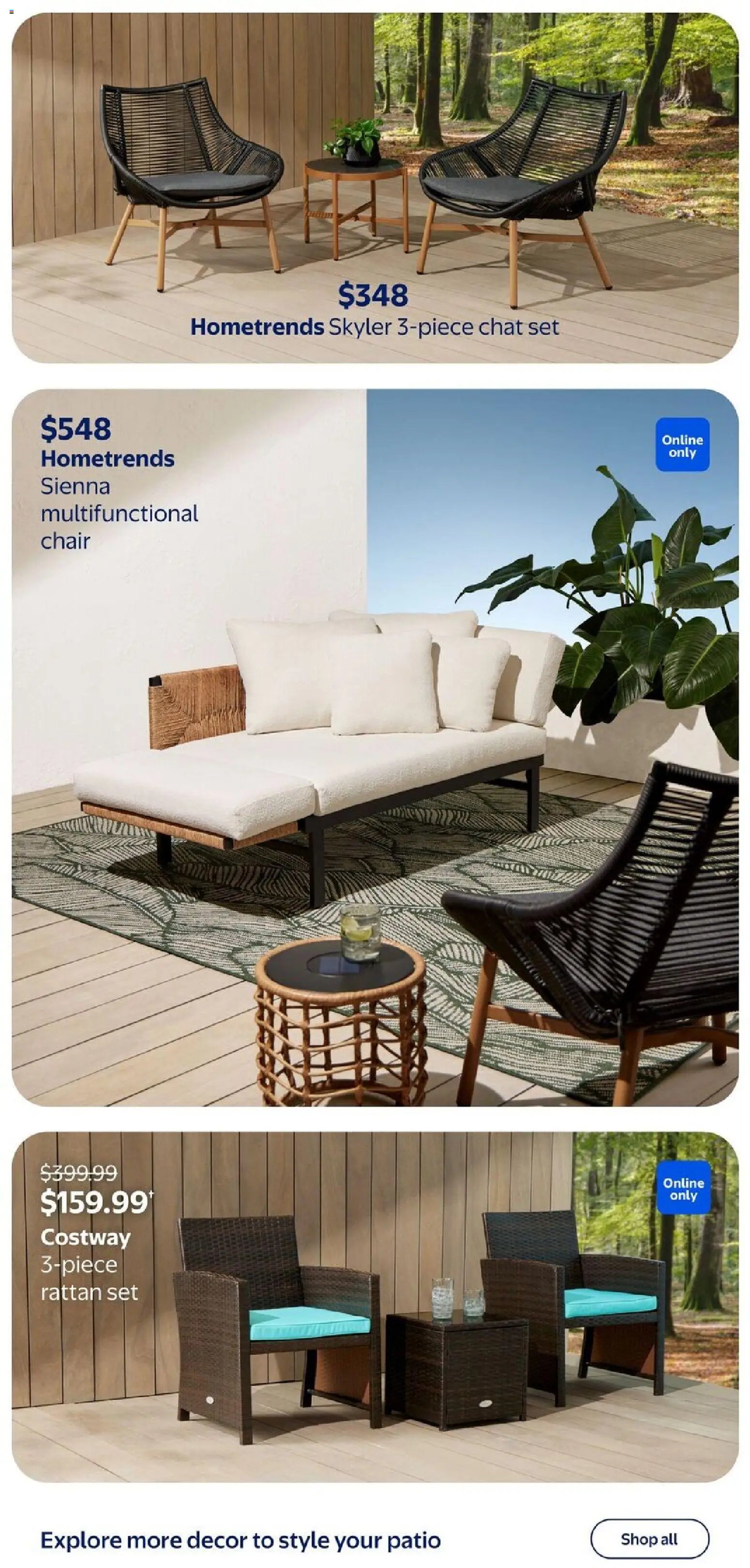 Walmart flyer from 30.04.2026 Walmart flyer - Sun-soaked living (2026-04-30 - 2026-05-27) | 17