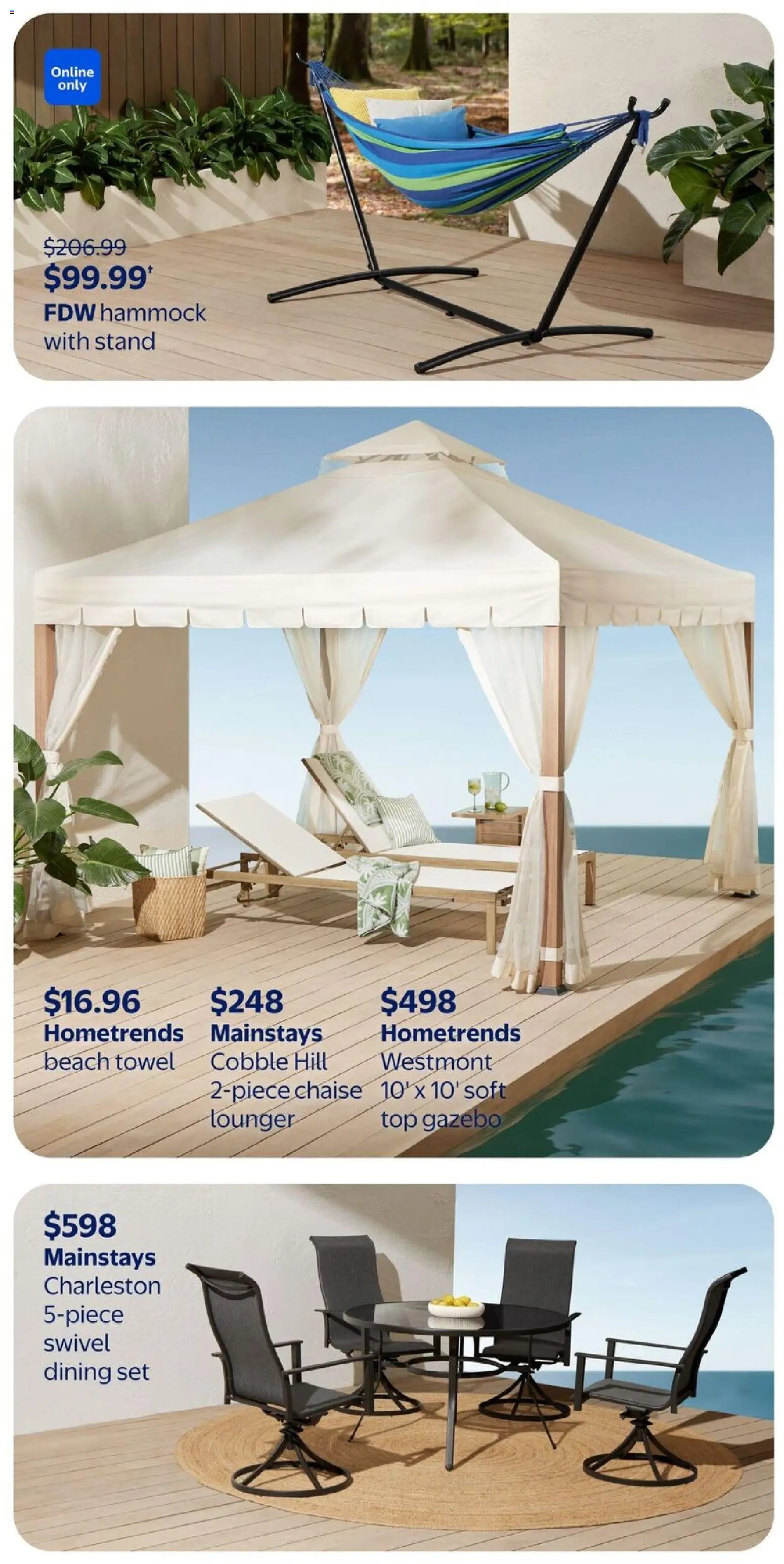 Walmart flyer from 30.04.2026 Walmart flyer - Sun-soaked living (2026-04-30 - 2026-05-27) | 18