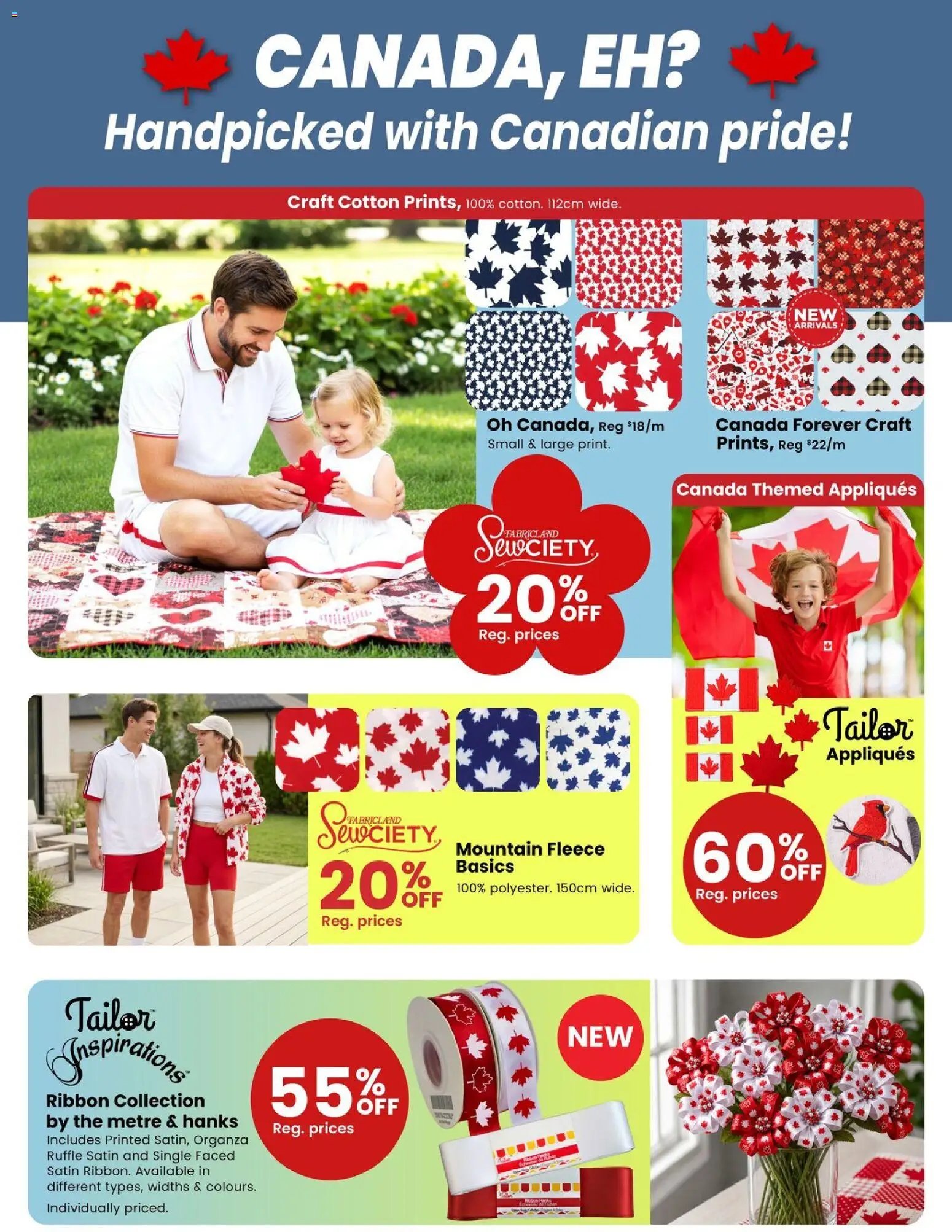 Fabricland flyer from 01.06.2026 Fabricland weekly flyer / circulaire