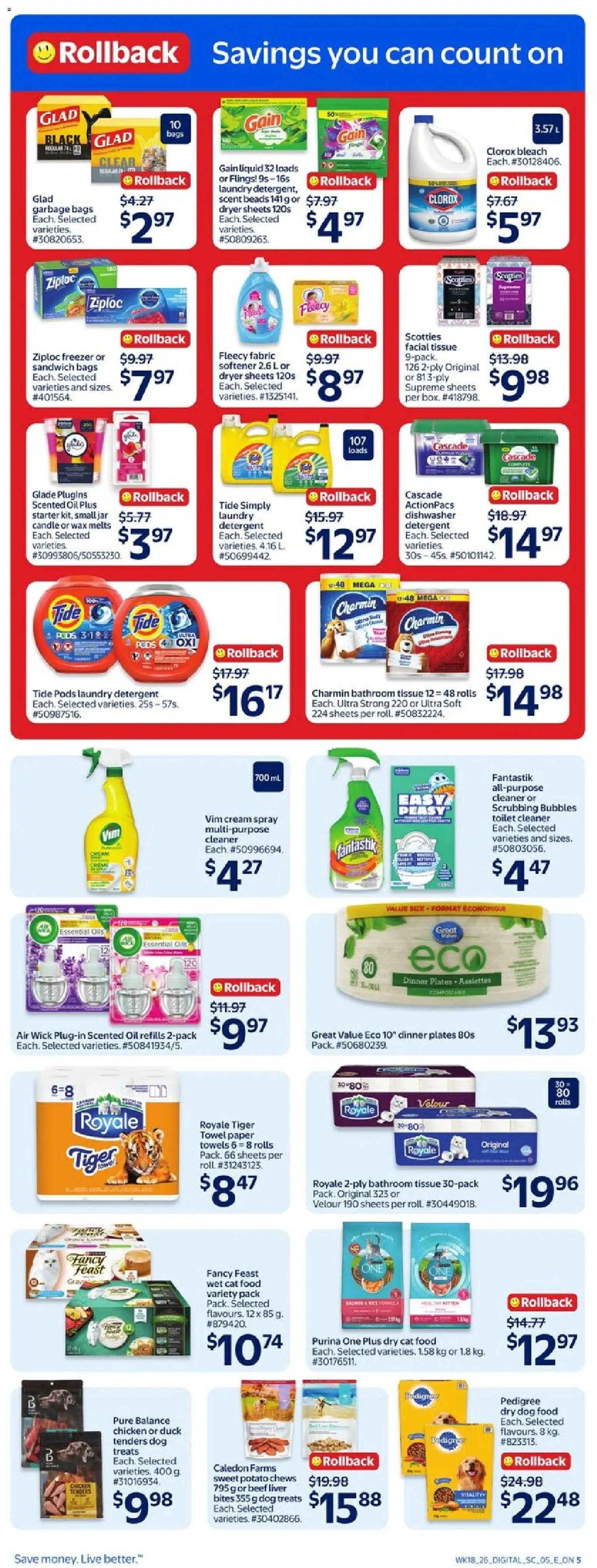 Walmart flyer from 28.05.2026 Walmart weekly flyer (2026-05-28 - 2026-06-03) | 6