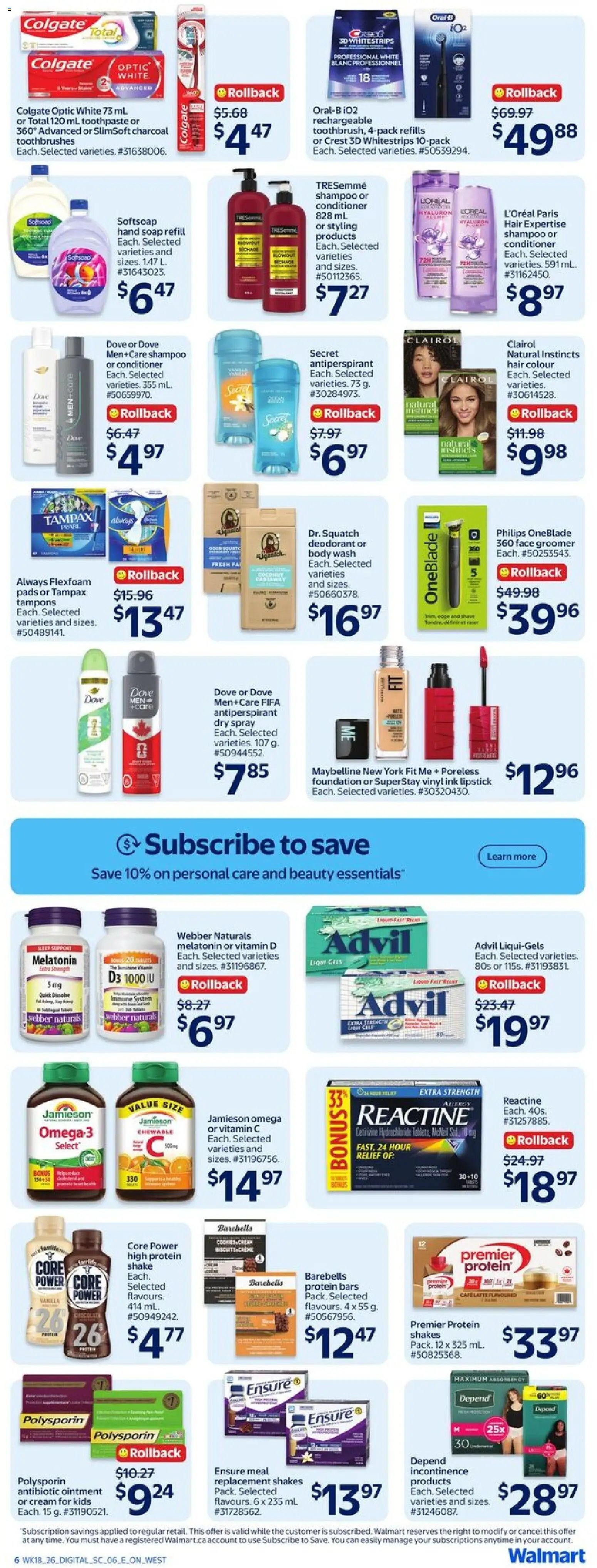 Walmart flyer from 28.05.2026 Walmart weekly flyer (2026-05-28 - 2026-06-03) | 7