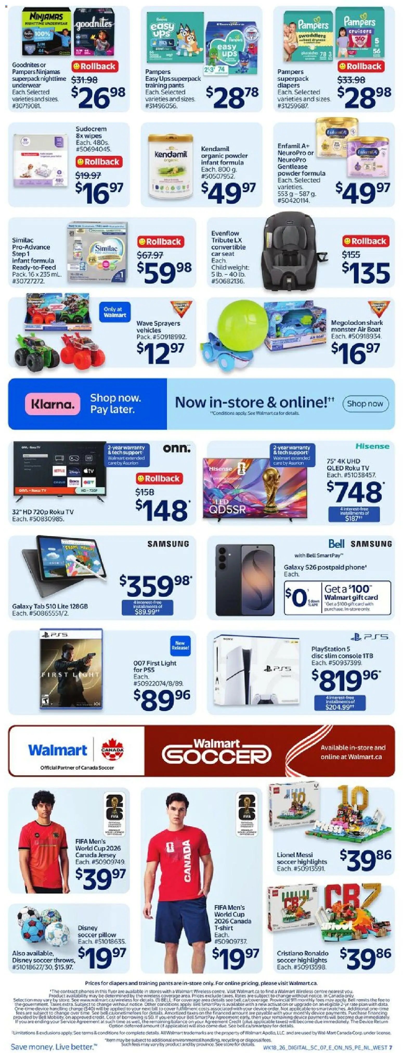 Walmart flyer from 28.05.2026 Walmart weekly flyer (2026-05-28 - 2026-06-03) | 8