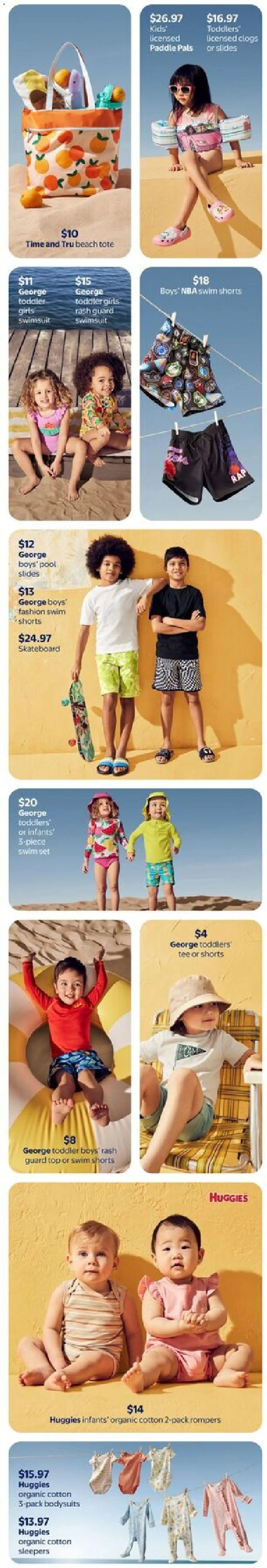 Walmart flyer from 07.05.2026 Walmart flyer - Make summera splash! (2026-05-07 - 2026-06-03) | 4
