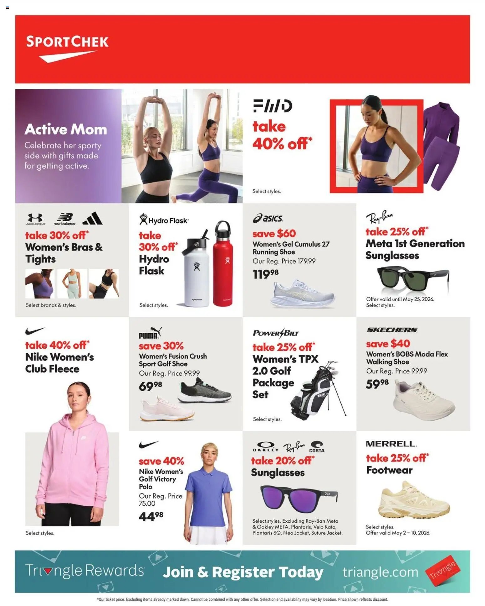 Sport Chek flyer from 30.04.2026 Sport Chek weekly flyer / circulaire (2026-04-30 - 2026-05-13) | 2