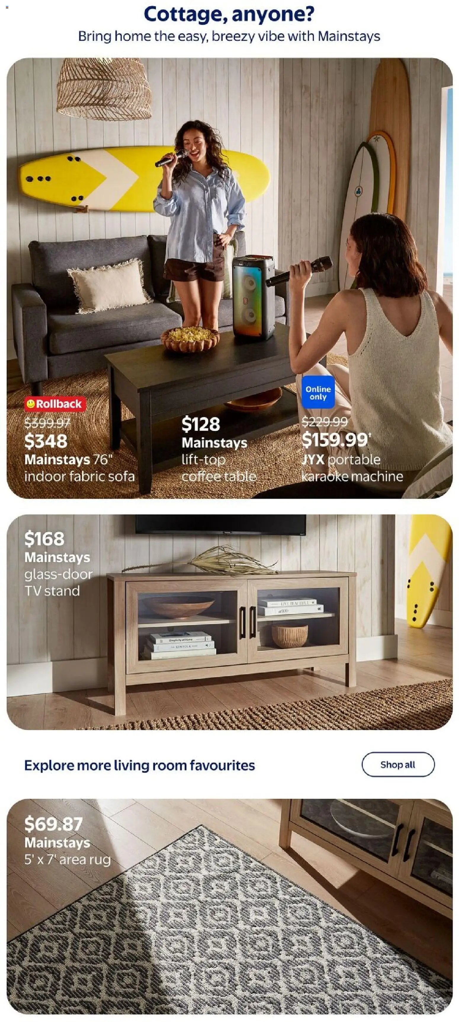 Walmart flyer from 30.04.2026 Walmart flyer - Your summer haven (2026-04-30 - 2026-05-27) | 3