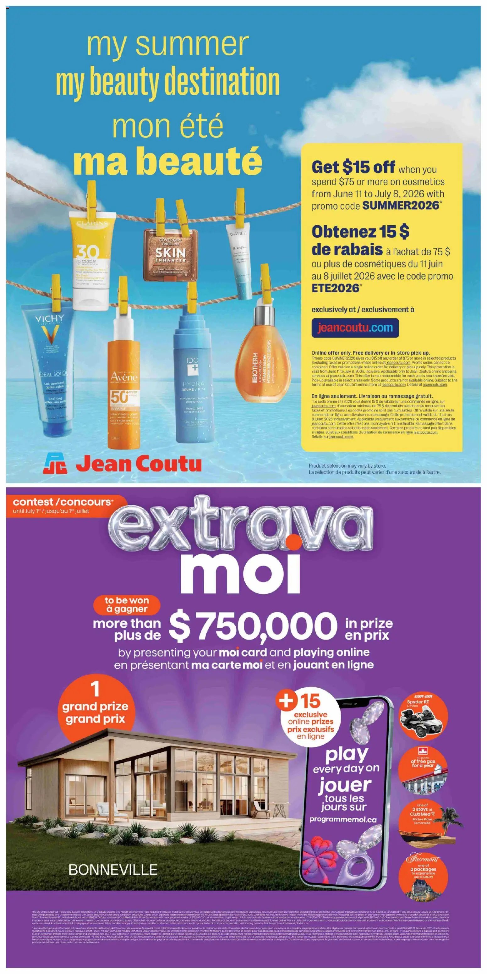 Jean Coutu flyer from 25.06.2026 Jean Coutu weekly flyer