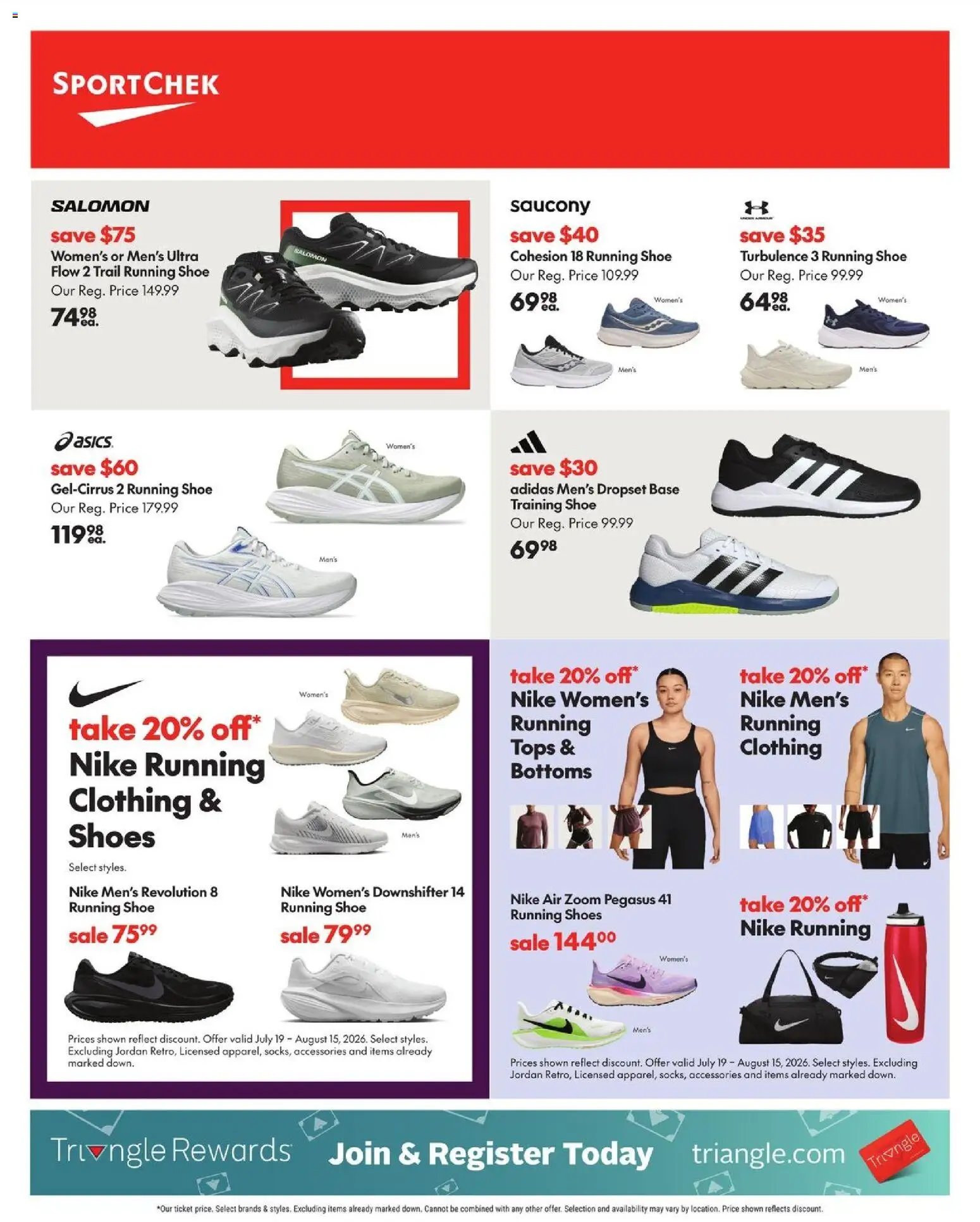 Sport Chek flyer from 23.07.2026 Sport Chek weekly flyer / circulaire