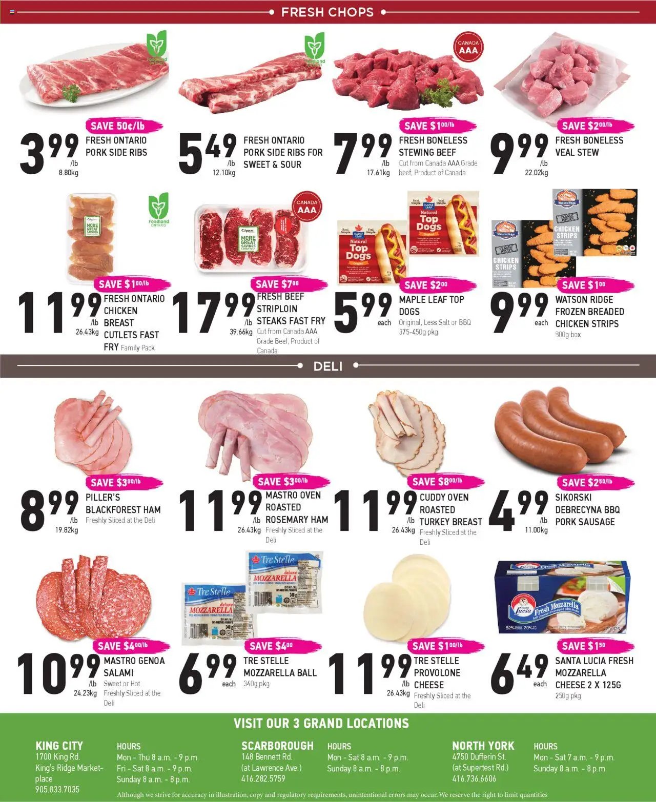 Coppas Fresh Market flyer from 04.09.2025 Weekly flyer / circulaire