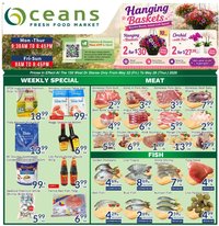 Oceans flyer from 22.05.2026 Oceans weekly flyer - Brampton (2026-05-22 - 2026-05-28)