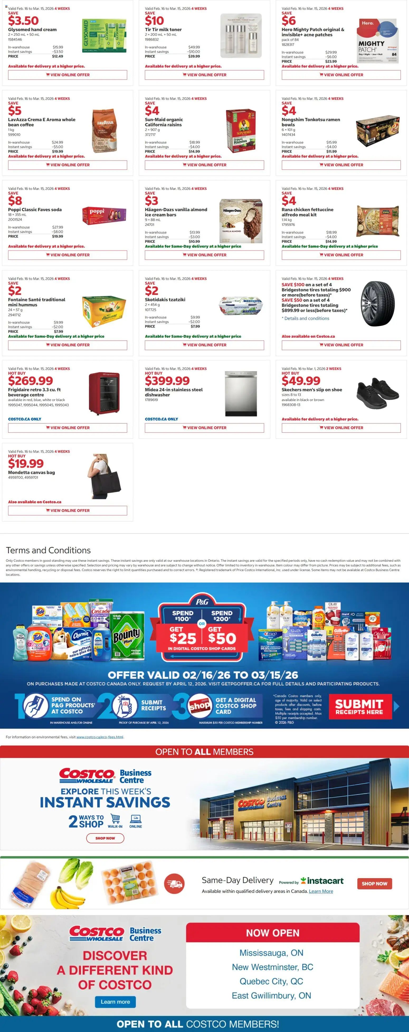 Costco flyer from 16.02.2026 Weekly Flyer