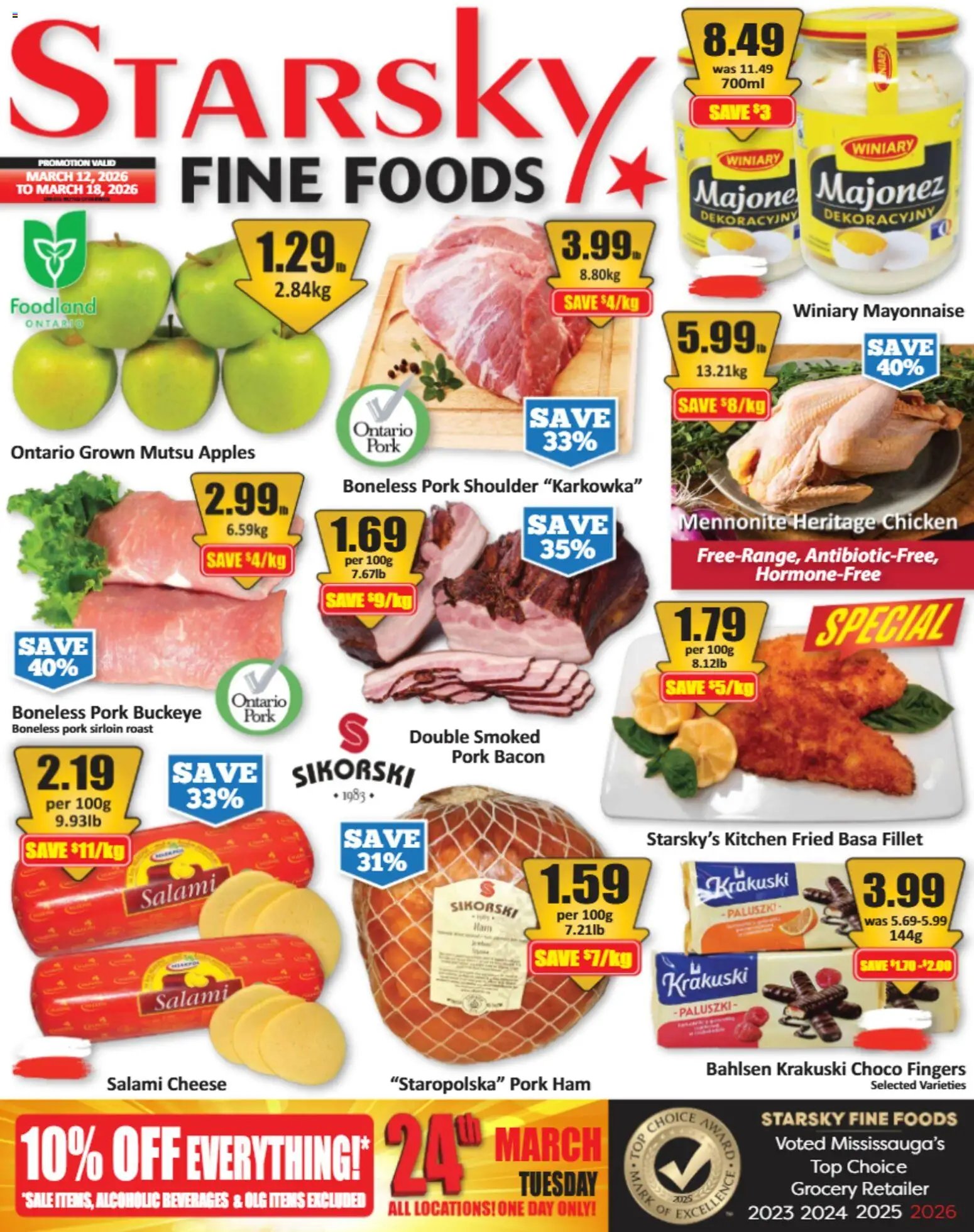 Starsky flyer from 12.03.2026 Starsky weekly flyer / circulaire (2026-03-12 - 2026-03-18) | 1