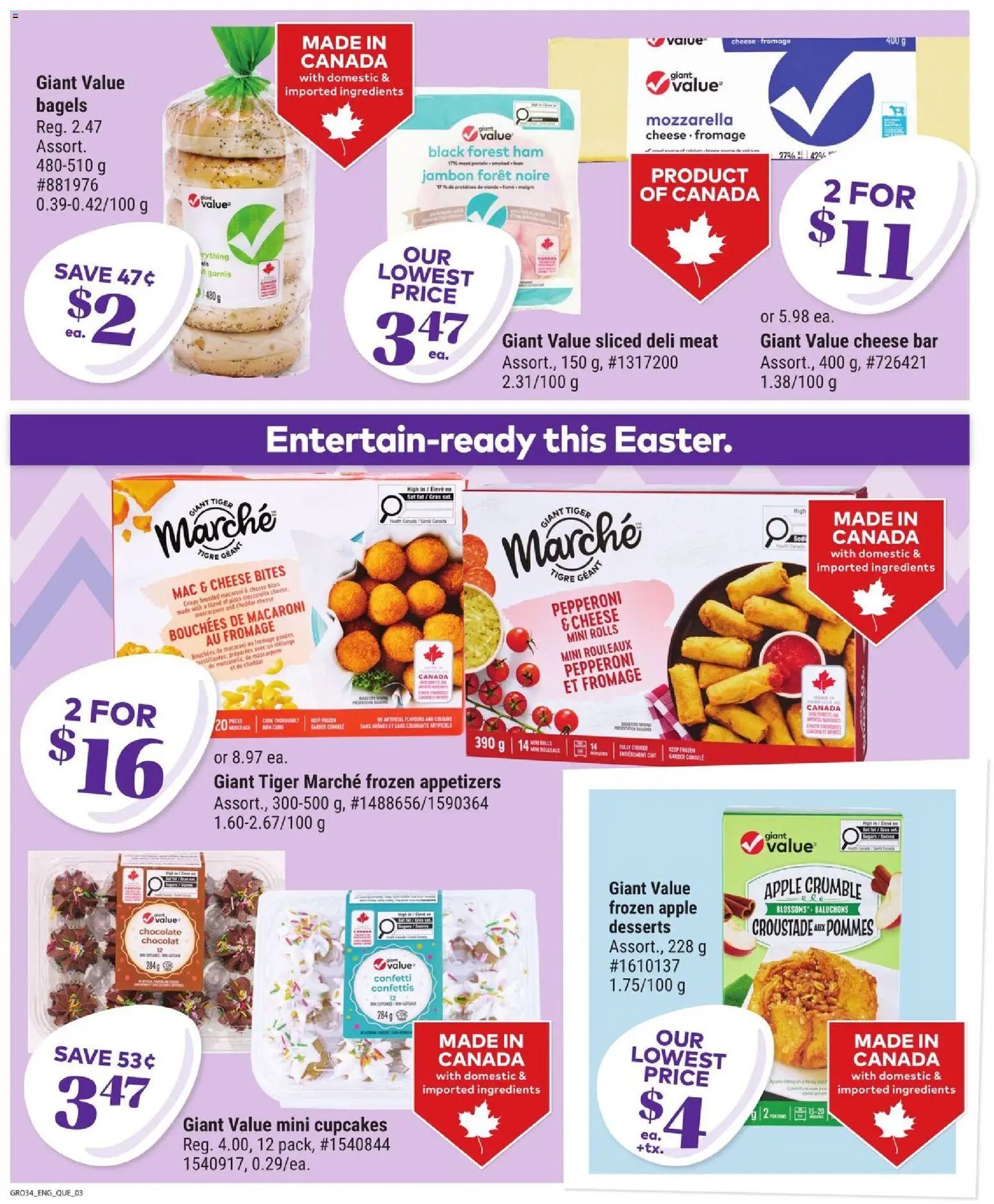 Giant Tiger flyer from 25.03.2026 Giant Tiger weekly flyer / circulaire (2026-03-25 - 2026-03-31) | 3