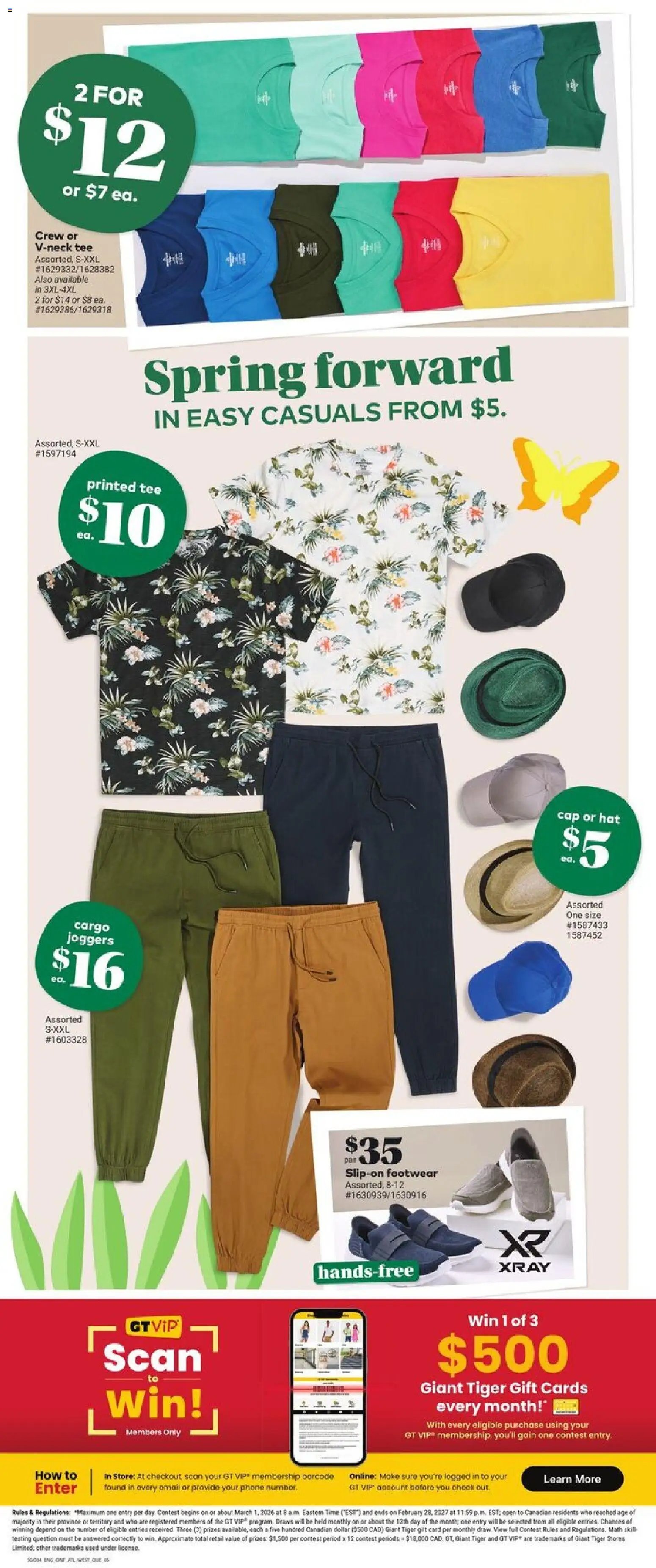 Giant Tiger flyer from 25.03.2026 Giant Tiger weekly flyer / circulaire (2026-03-25 - 2026-03-31) | 7