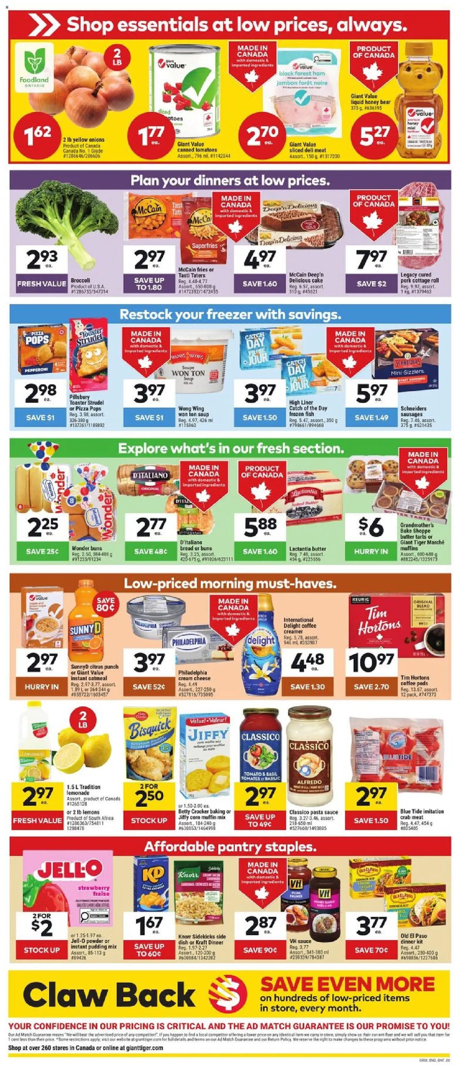 Giant Tiger flyer from 22.04.2026 Giant Tiger Weekly Flyer