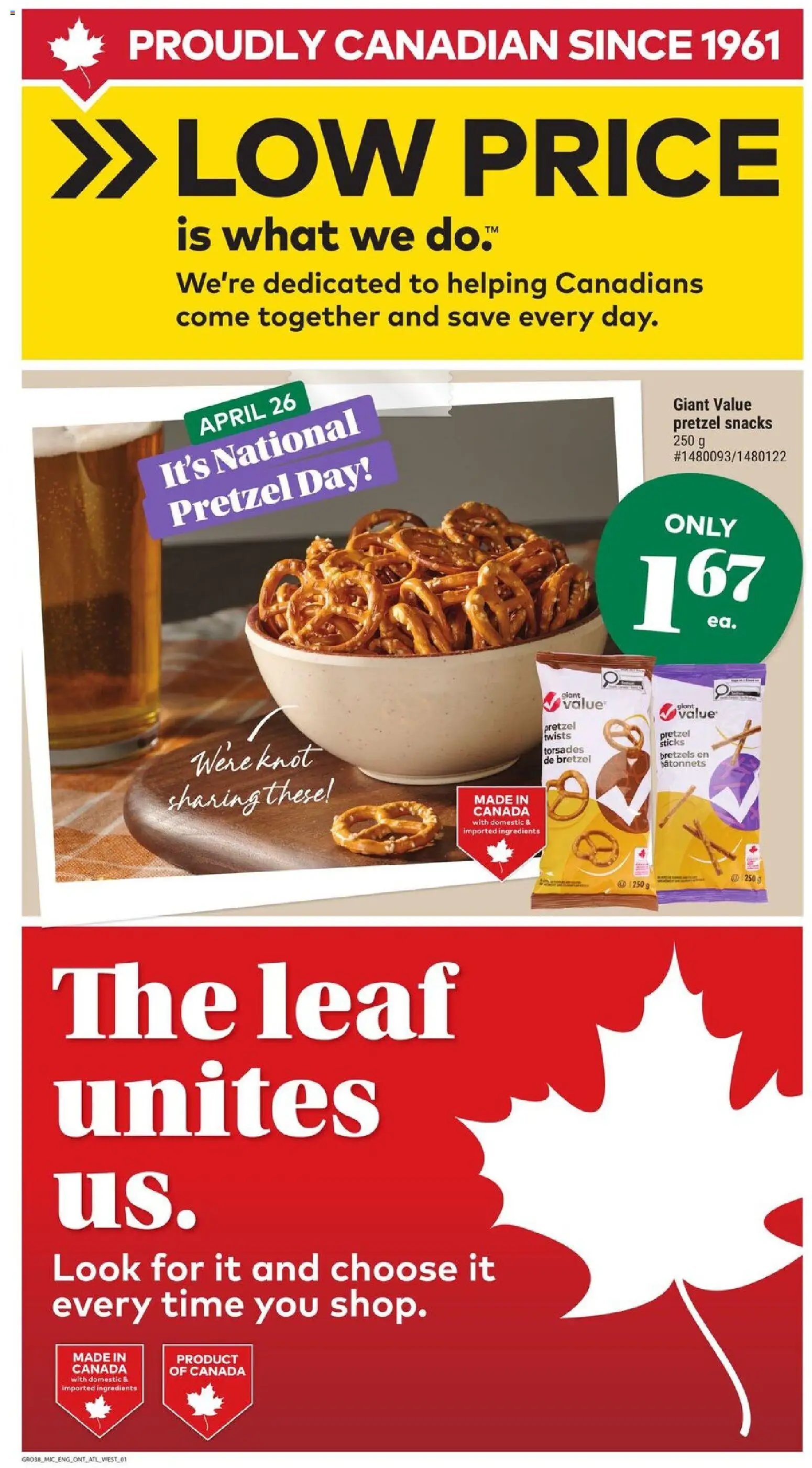 Giant Tiger flyer from 22.04.2026 Giant Tiger Weekly Flyer