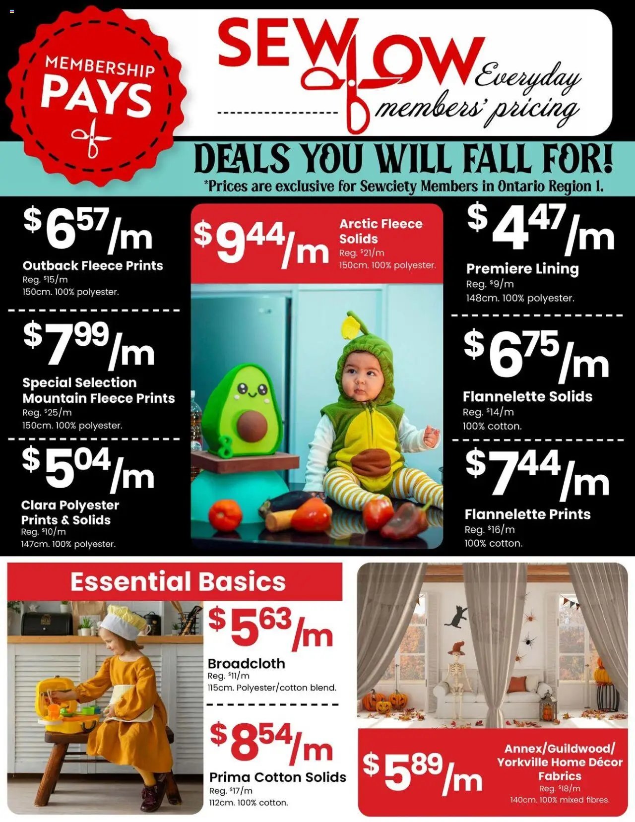 Fabricland flyer from 01.10.2025 Weekly flyer / circulaire