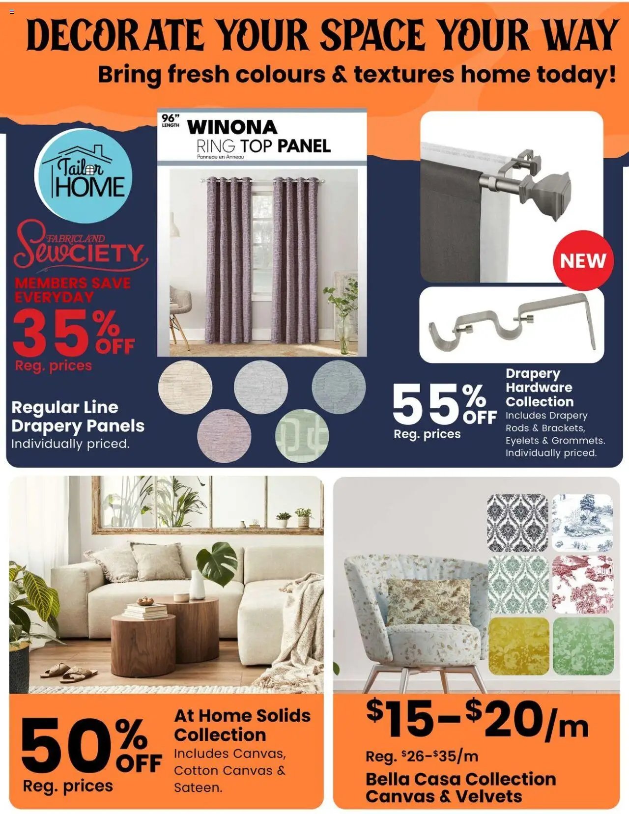 Fabricland flyer from 01.10.2025 Weekly flyer / circulaire