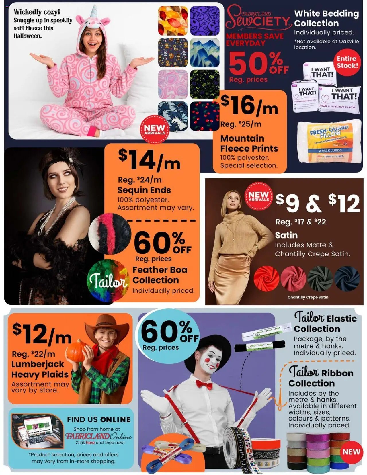 Fabricland flyer from 01.10.2025 Weekly flyer / circulaire