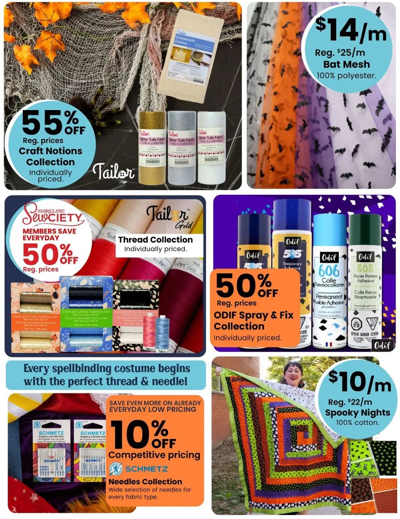 Fabricland flyer from 01.10.2025 Weekly flyer / circulaire