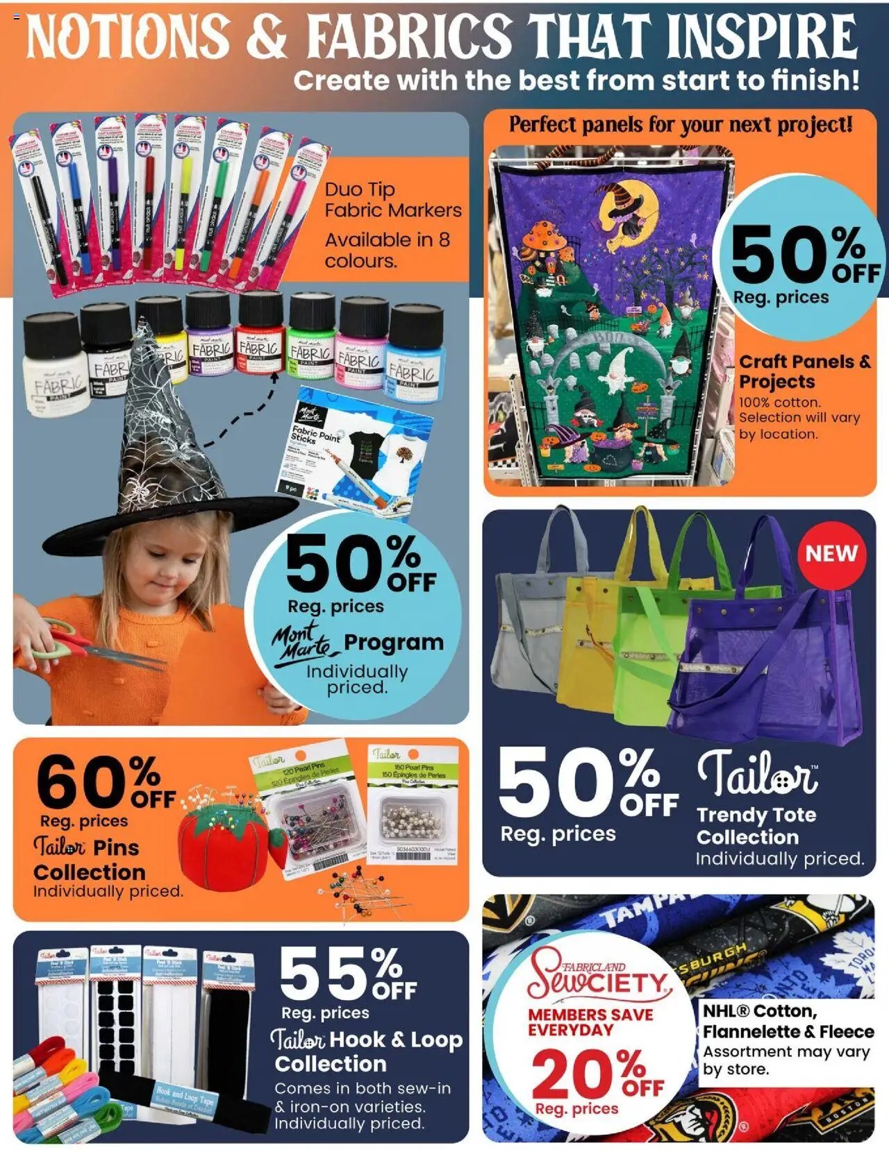 Fabricland flyer from 01.10.2025 Weekly flyer / circulaire