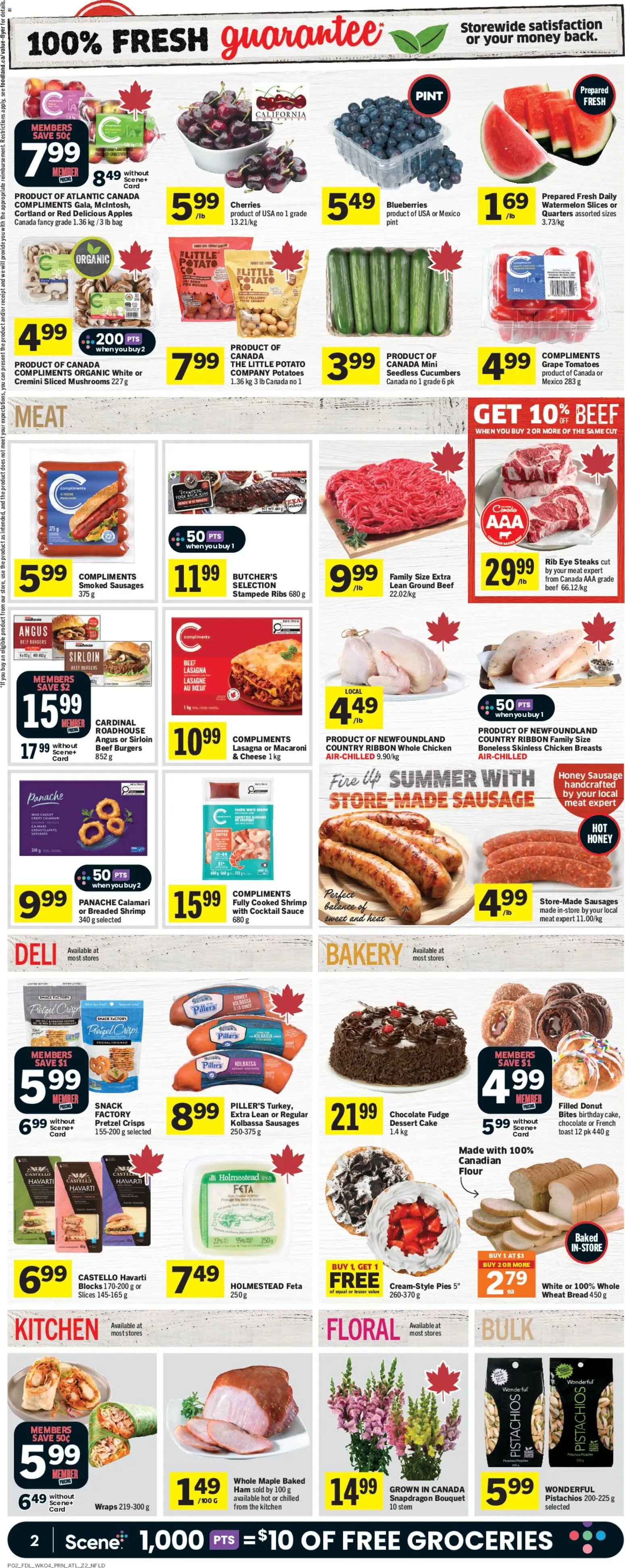 Foodland flyer from 21.05.2026 Foodland weekly flyer / circulaire