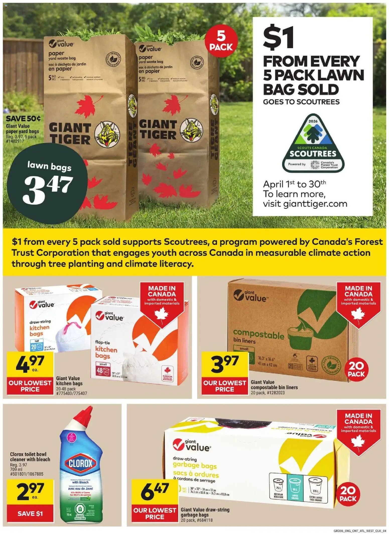 Giant Tiger flyer from 08.04.2026 Giant Tiger weekly flyer / circulaire (2026-04-08 - 2026-04-14) | 4