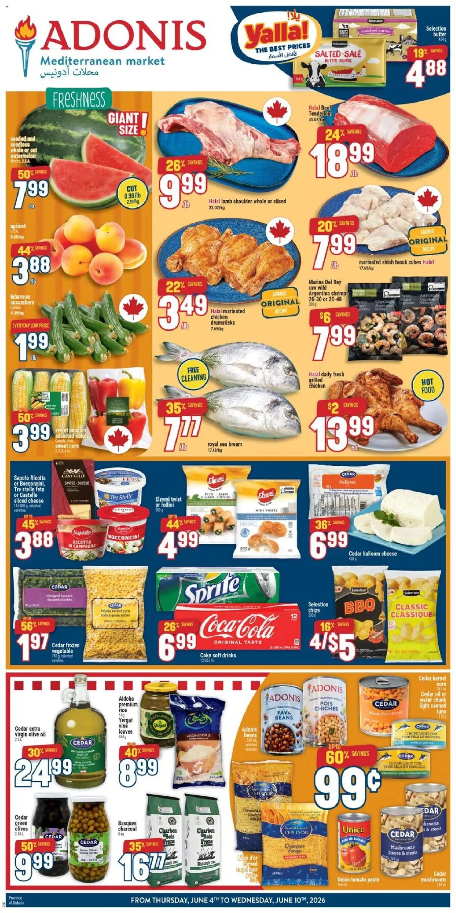 Adonis flyer from 04.06.2026 Adonis weekly flyer