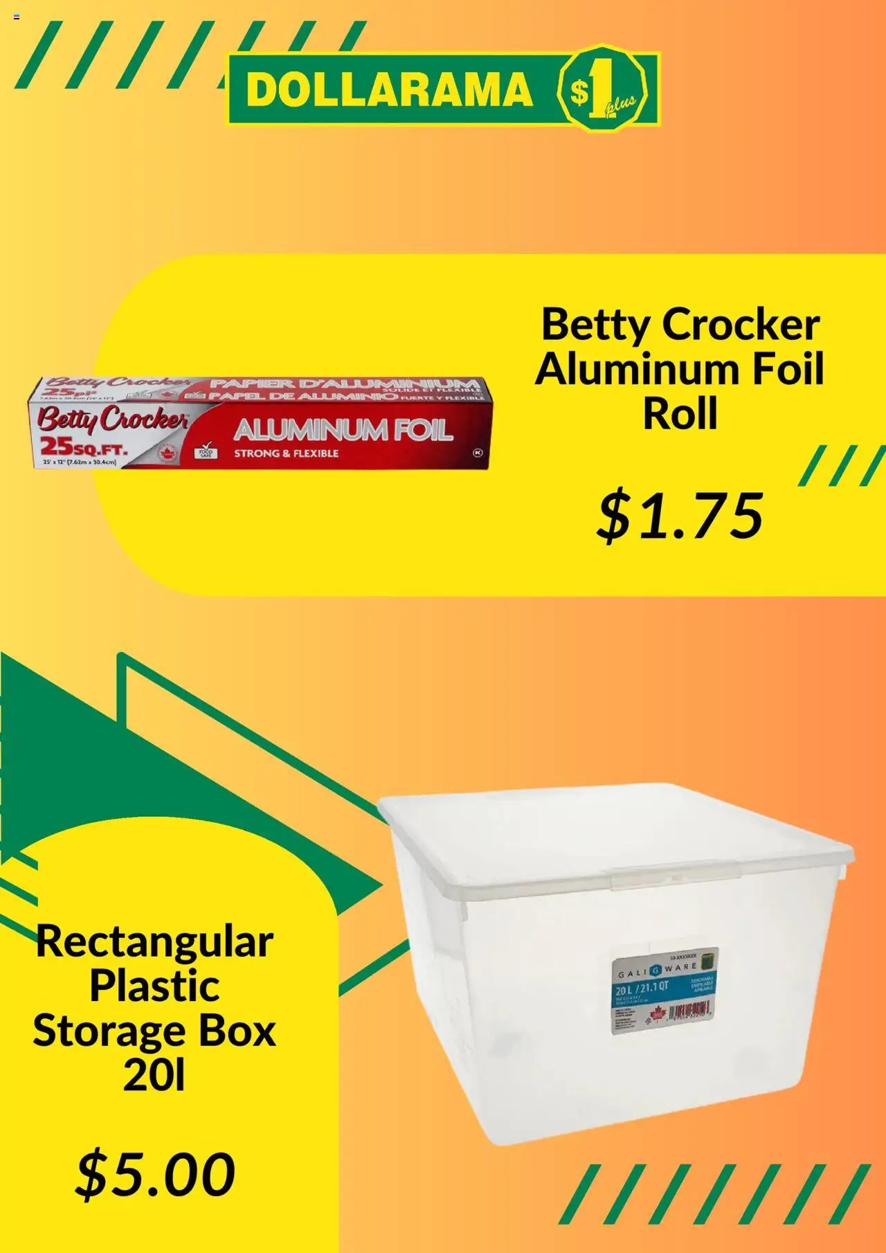 Dollarama flyer from 26.08.2025 Flyer / circulaire